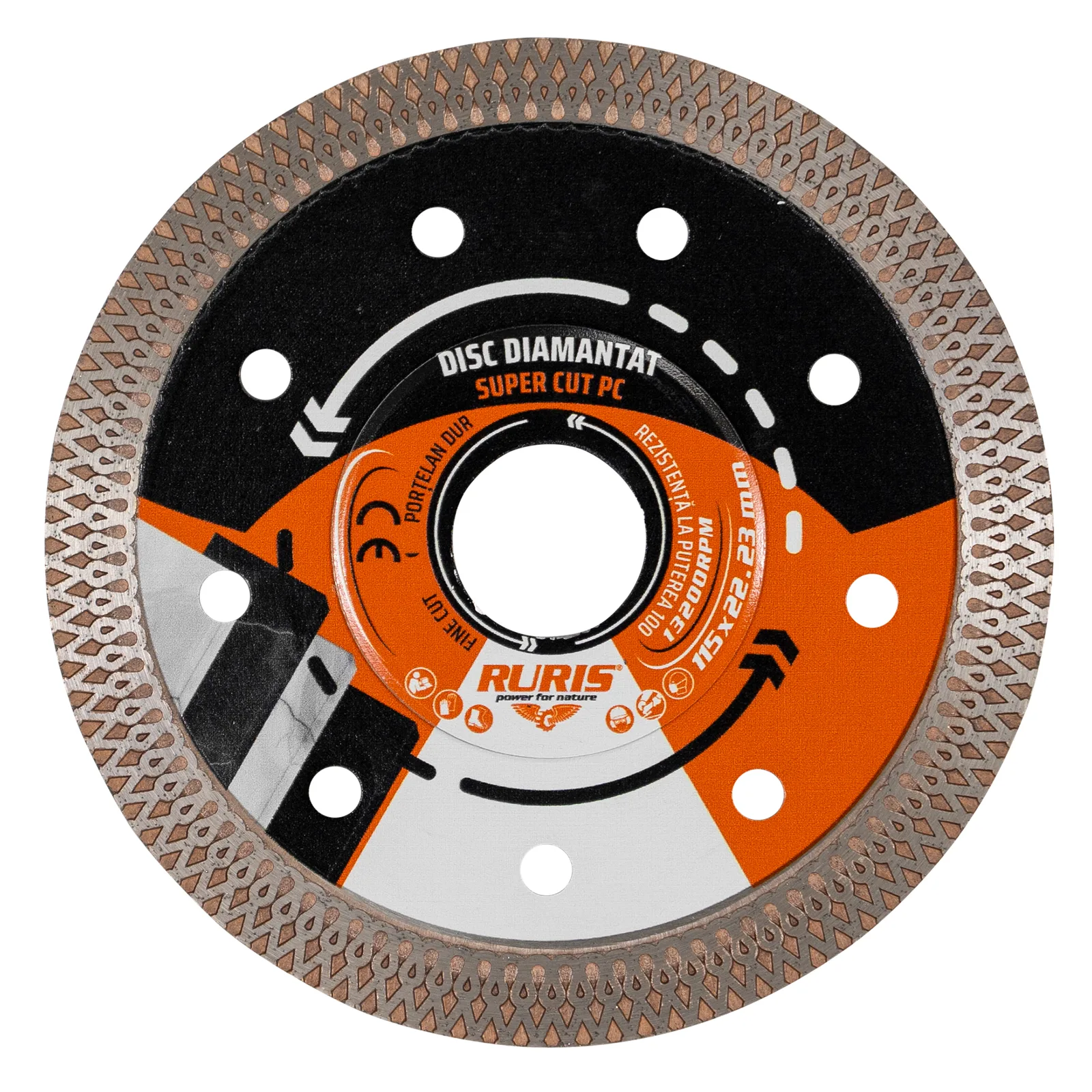Disc RURIS super cut pc 1.2x115x22.23
