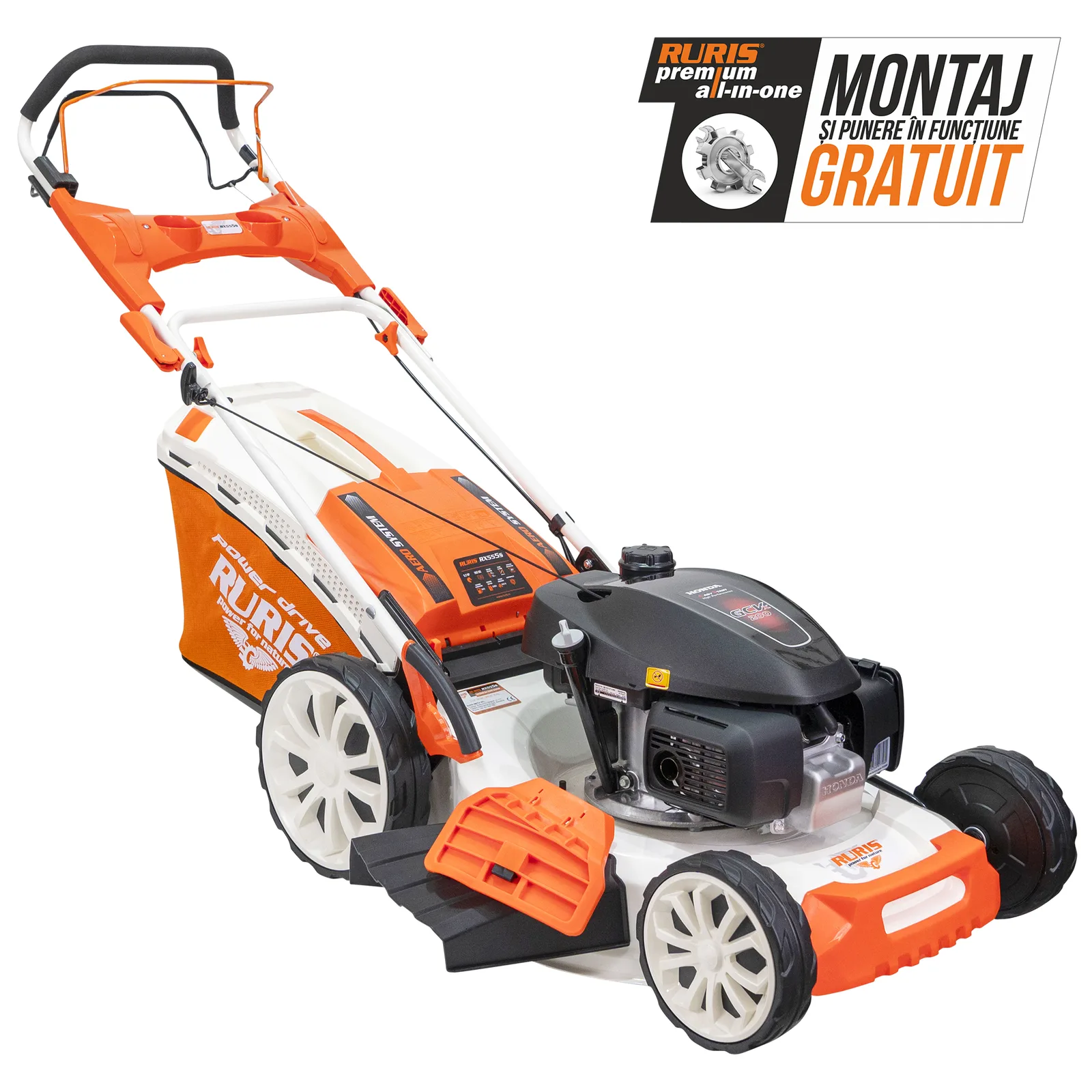 Masina de tuns gazon RURIS rx555s