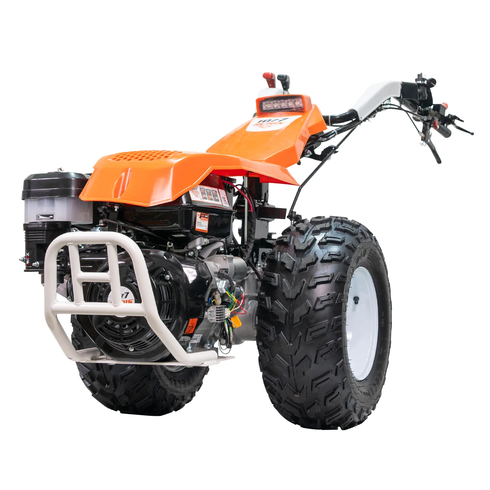 Motocultivator RURIS 1077CSP + lama de cosit CX77 + freza de sapat SX77 + plug PX77