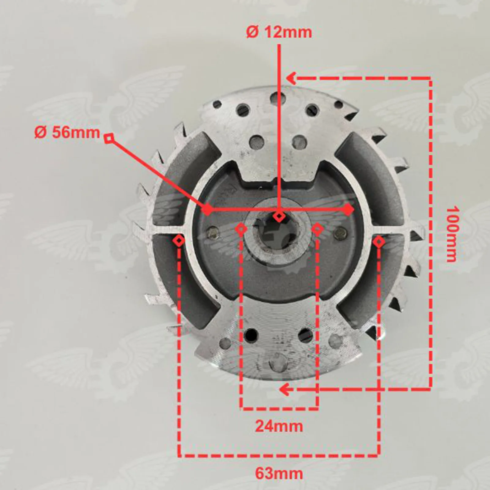 Volanta motoferastrau clicheti metalici -4500-5200-5800