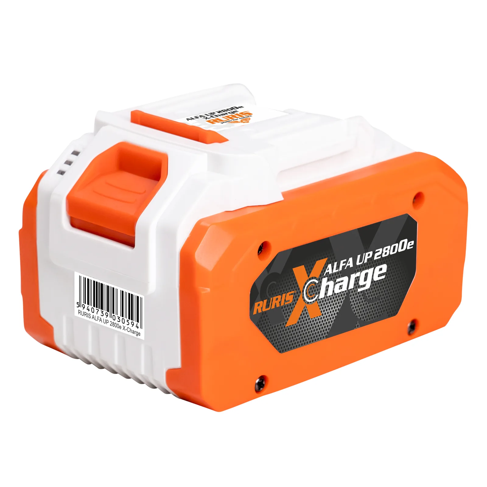 Acumulator RURIS Alfa Up 2800e X-Charge, 20V, 8Ah, cu port USB-C bidirectional