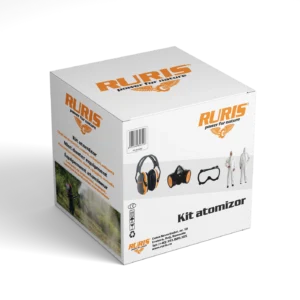 Kit echipament de lucru atomizor{casca, salopeta, ochelari, masca}