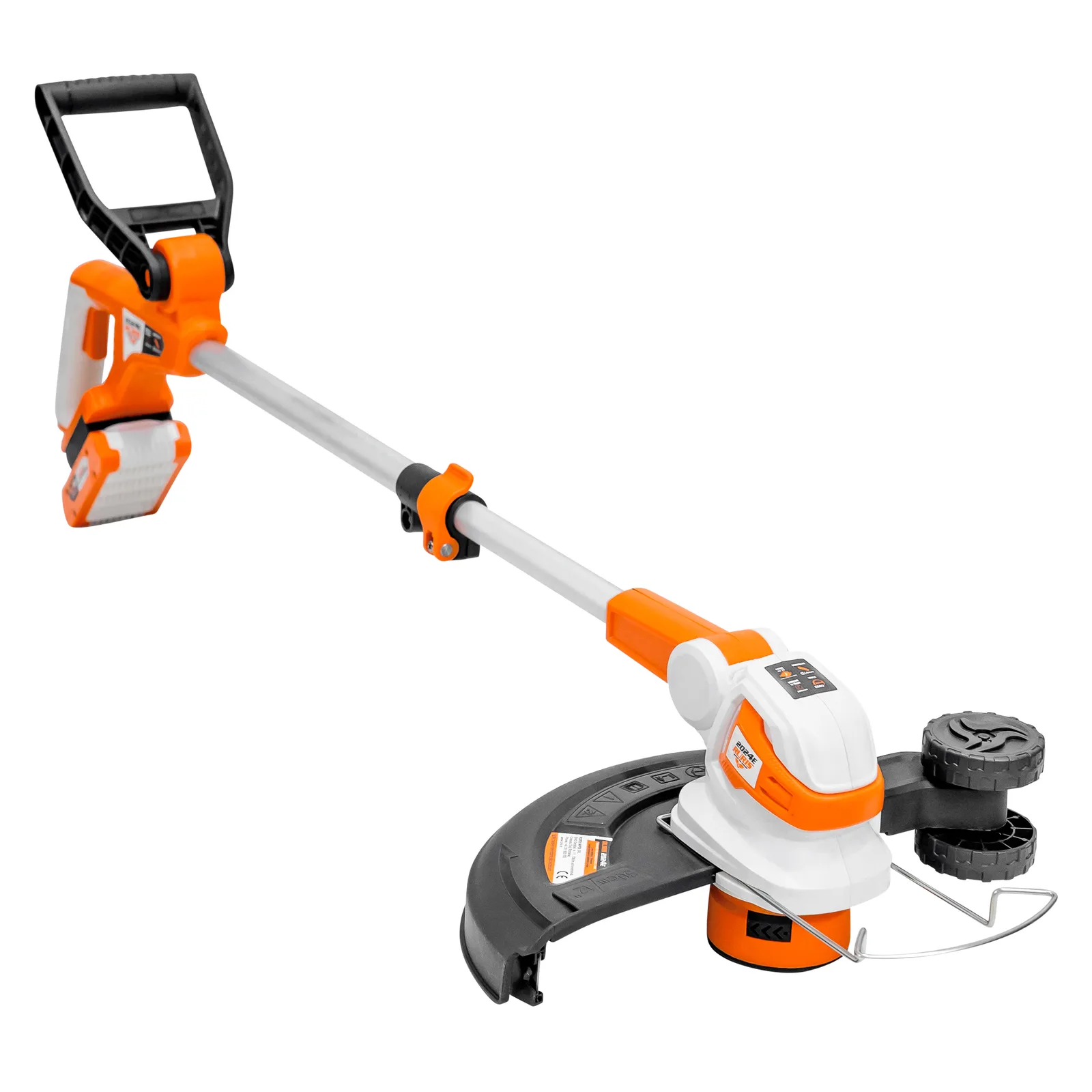 Trimmer pe acumulator RURIS 2024e, 20V, 4Ah, diametru taiere 300mm, diametru fir 1.6mm, fara acumulator si incarcator in setul de livrare