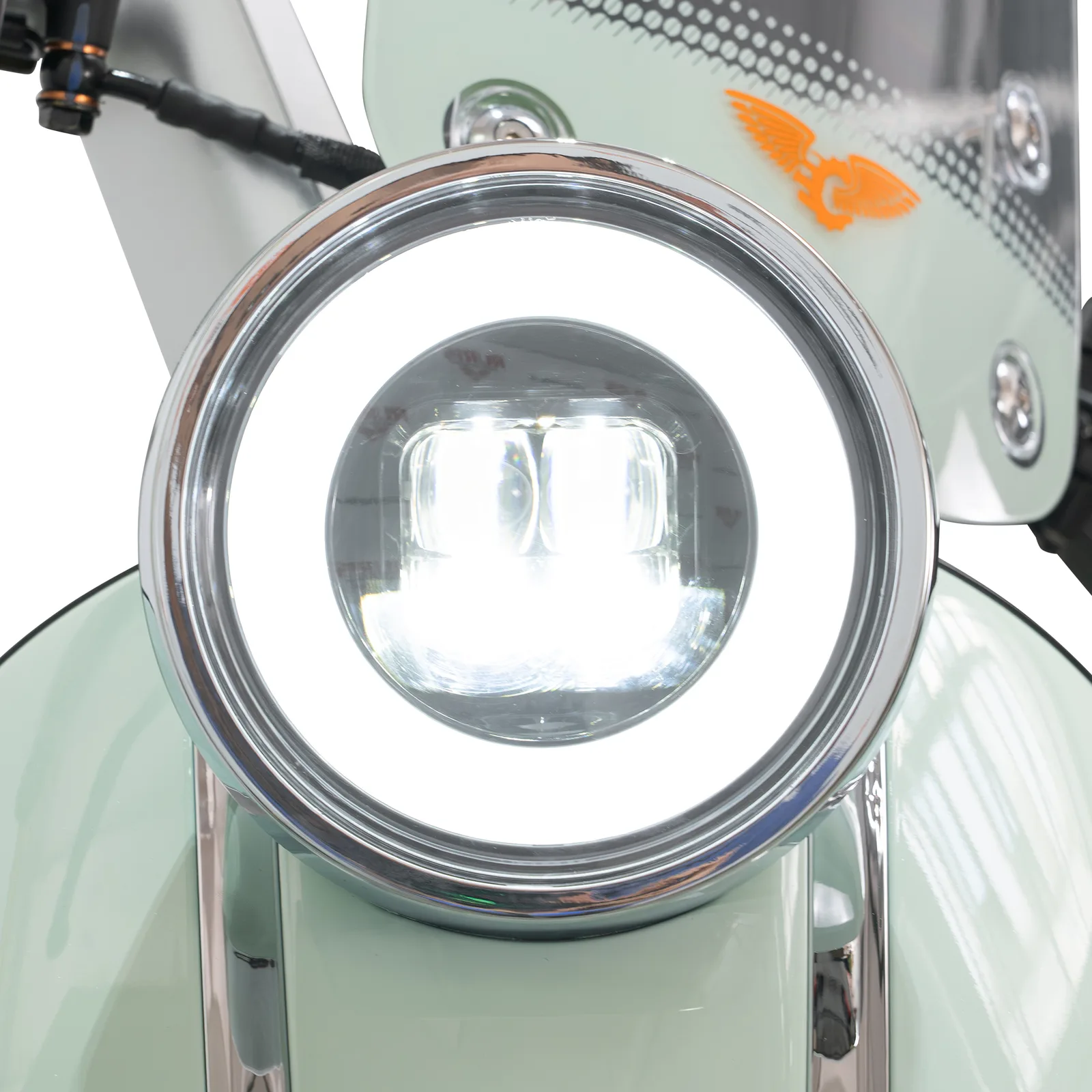 Scuter Electric Pilot SX790 Verde Retro