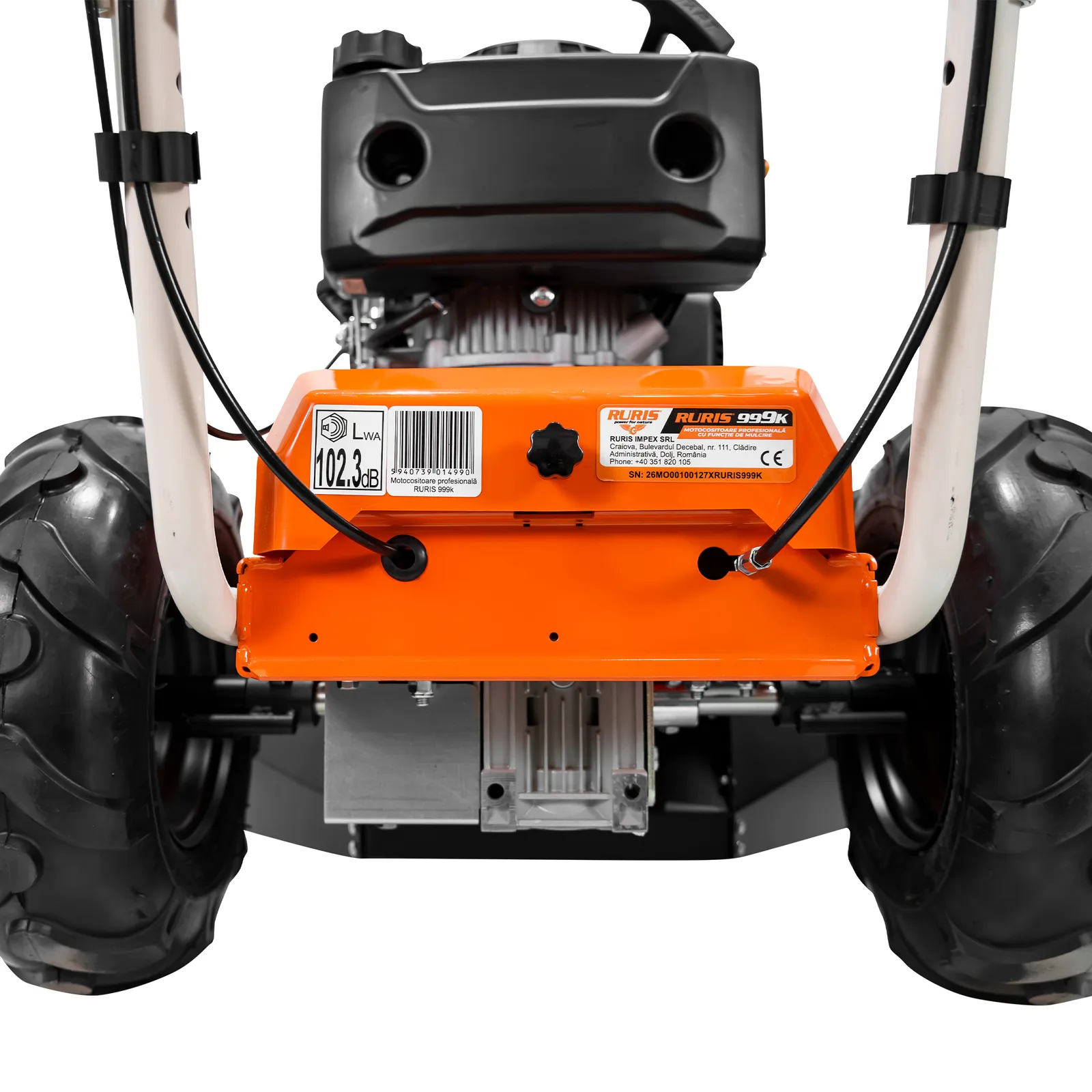 Motocositoare profesionala cu functie de mulcire RURIS 999k