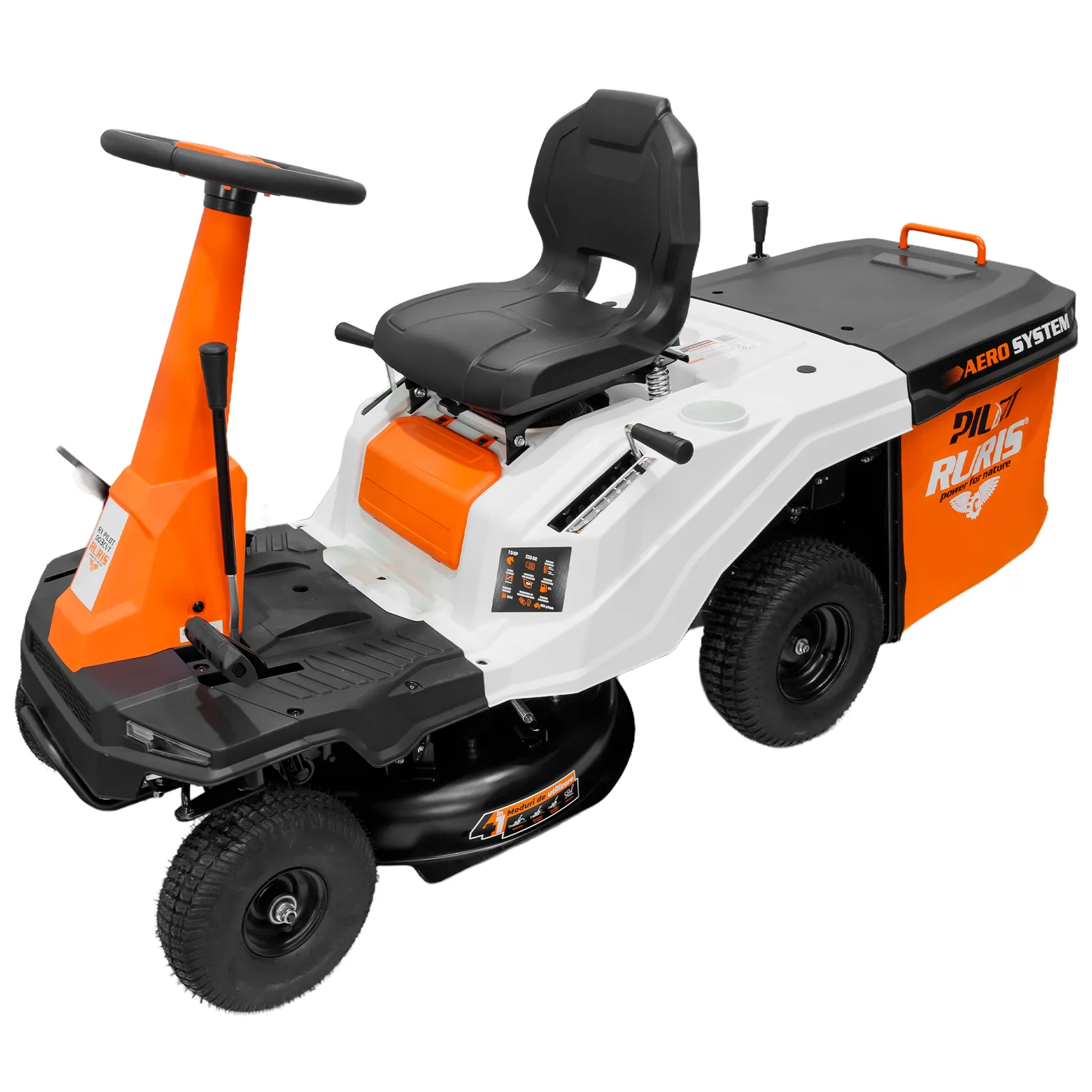 Tractor de tuns gazon RURIS rx pilot 003CVT