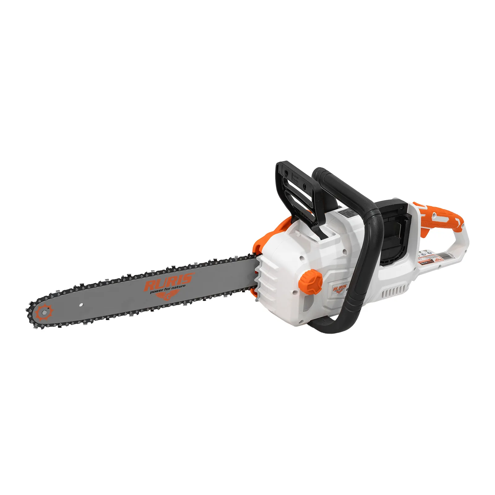 Electroferastrau pe acumulator RURIS 2744e, 2x20V, sina 400mm, viteza lant 25 m/s, include 2 acumulatori 2400e X-Charge