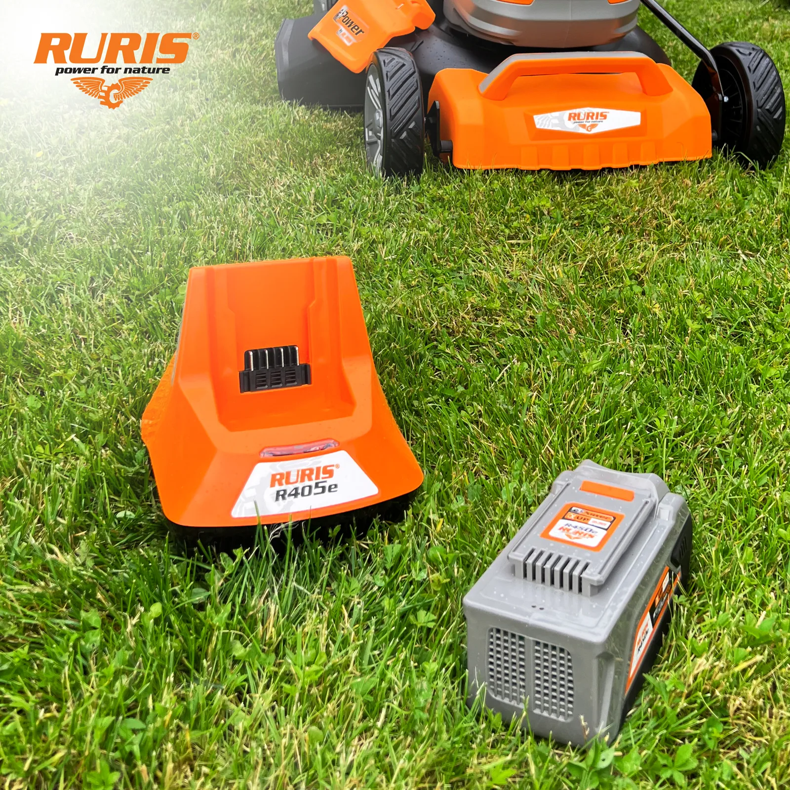 Kit acumulator+incarcator RURIS re4545