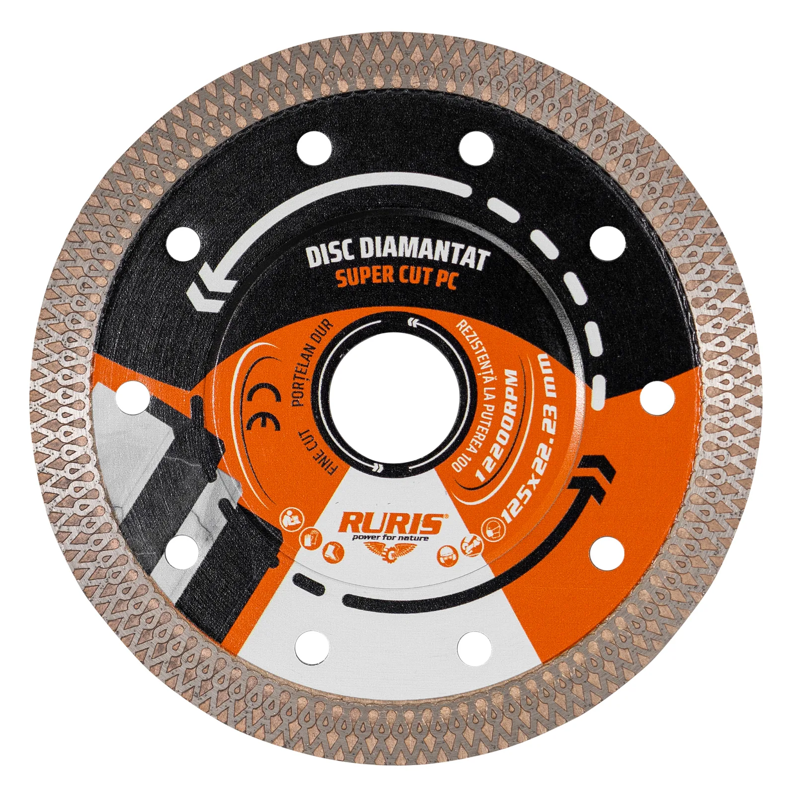Disc RURIS super cut pc 1.2x125x22.23
