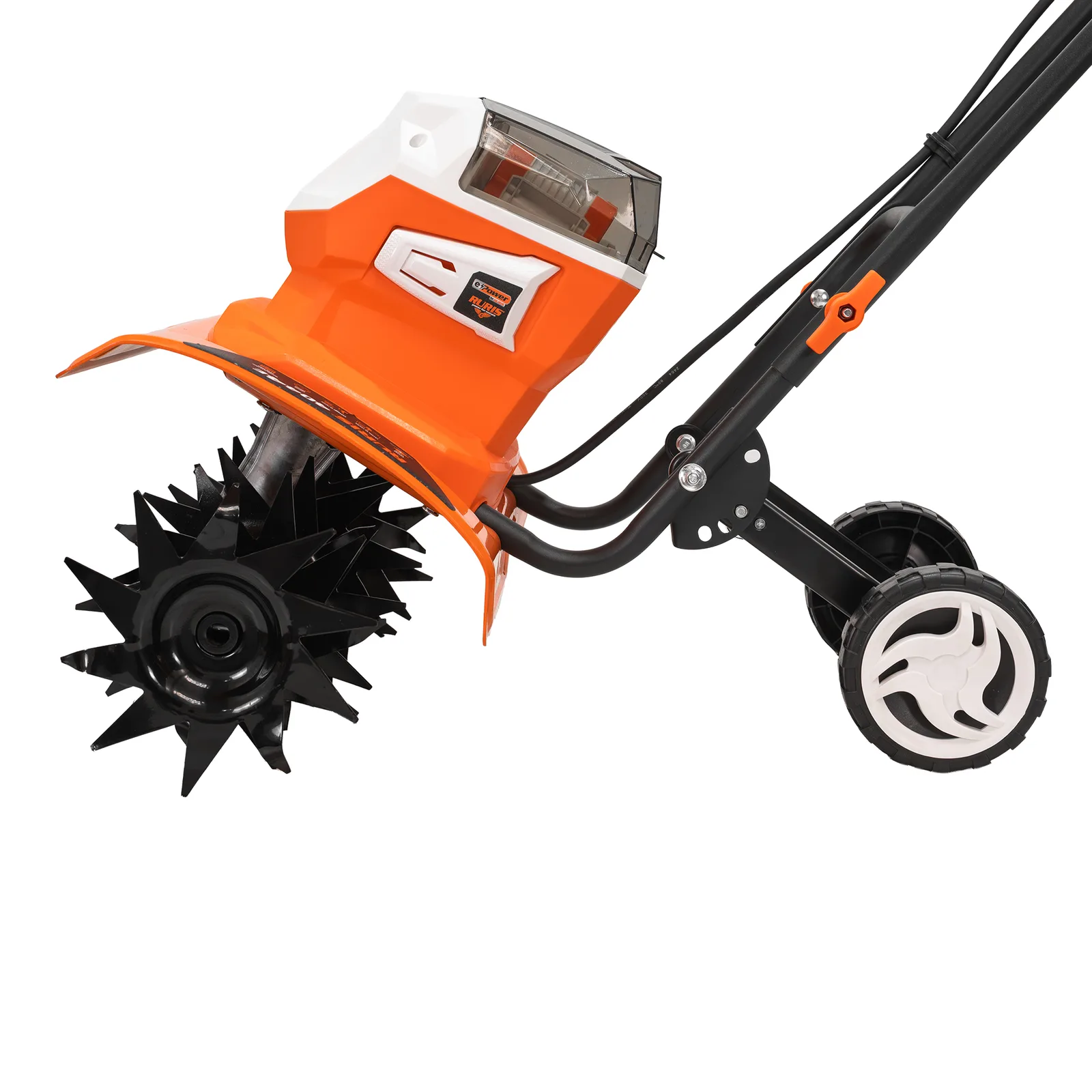 Motosapa pe acumulator RURIS 4044e, 2x20V, latime lucru 300mm, adancime lucru 200mm, include 2 acumulatori 2400e X-Charge