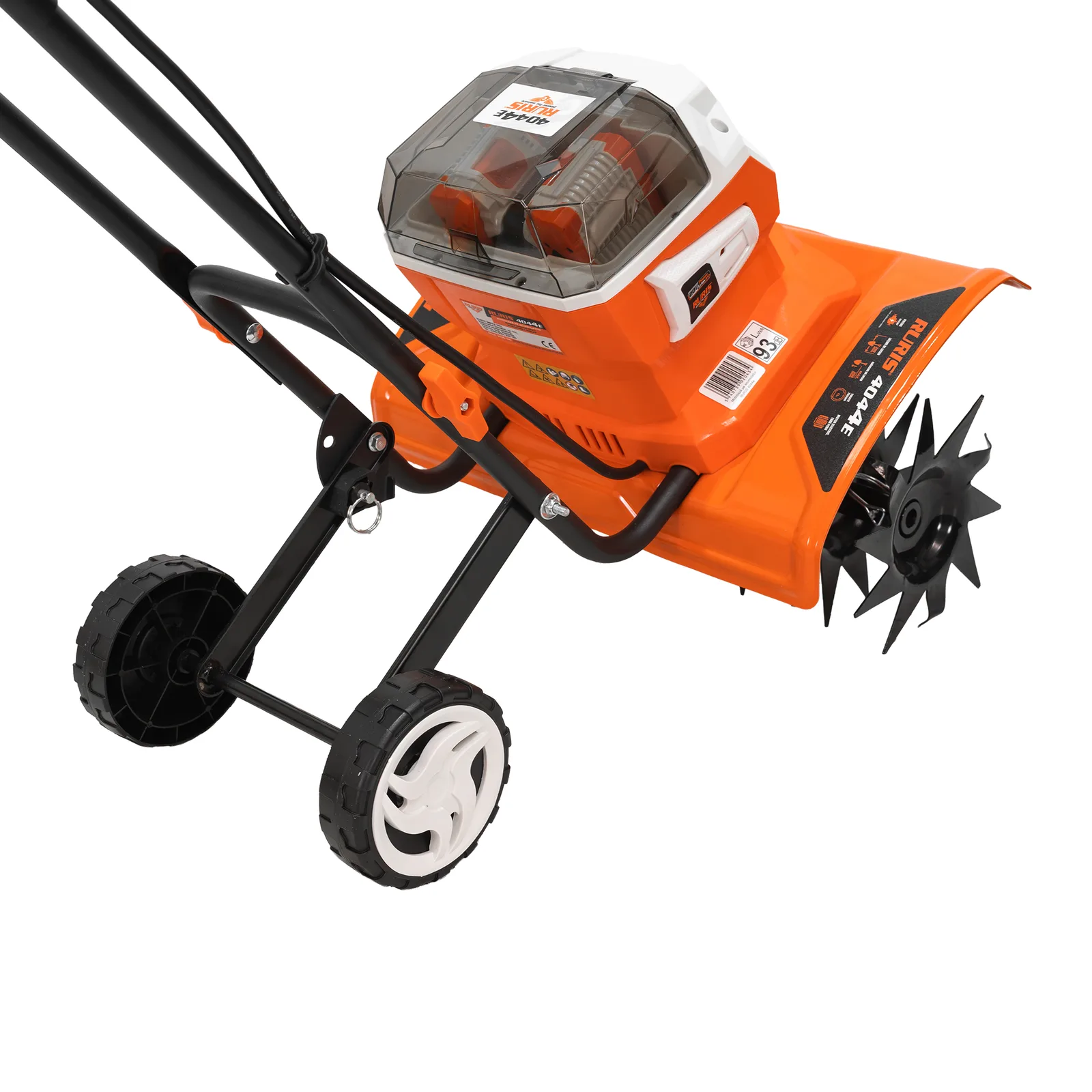 Motosapa pe acumulator RURIS 4044e, 2x20V, latime lucru 300mm, adancime lucru 200mm, include 2 acumulatori 2400e X-Charge
