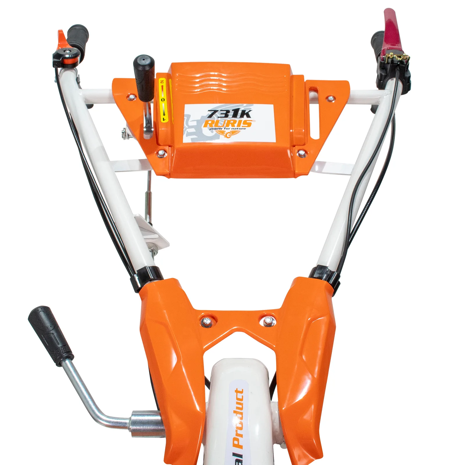 Motosapatoare RURIS 731acc1 + roti cauciuc 5.00-8+rarita+plug+adaptor+dispozitiv scos cartofi+roti metalice 400 fara manicot+cultivator