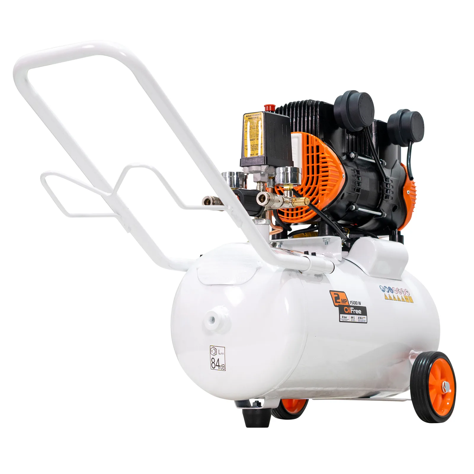 Compresor RURIS silent power 2400 oil free