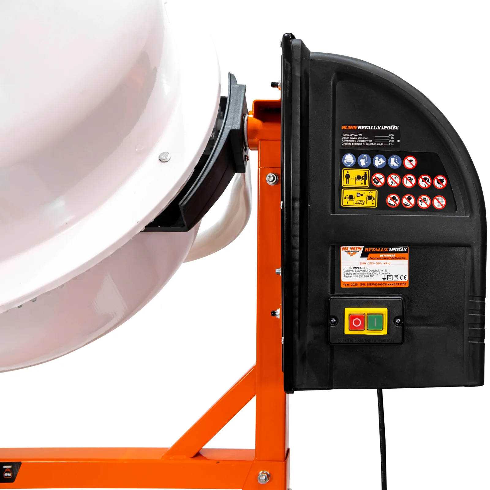 Betoniera RURIS Betalux 1200X