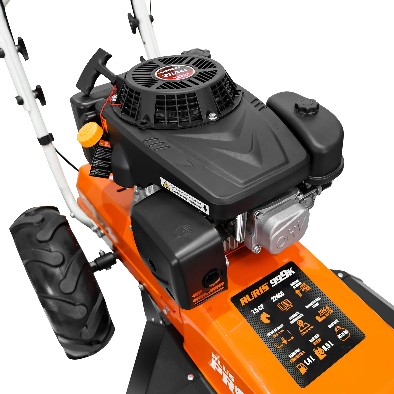 Motocositoare profesionala cu functie de mulcire RURIS 999k