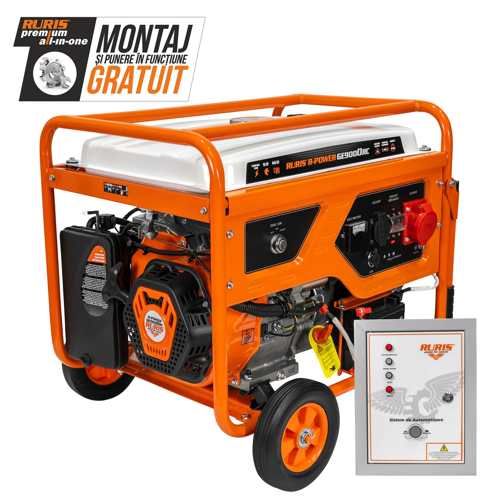 Generator RURIS r-power ge9000rc