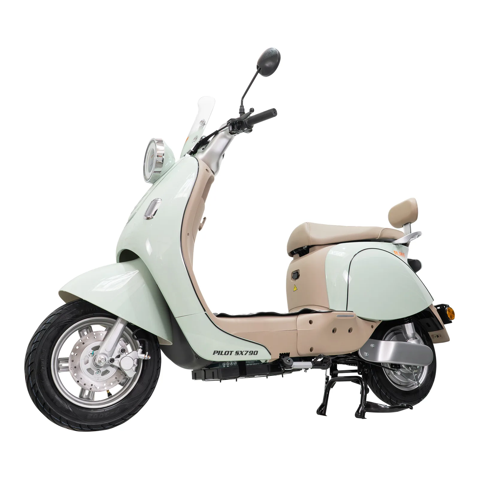 Scuter Electric Pilot SX790 Verde Retro