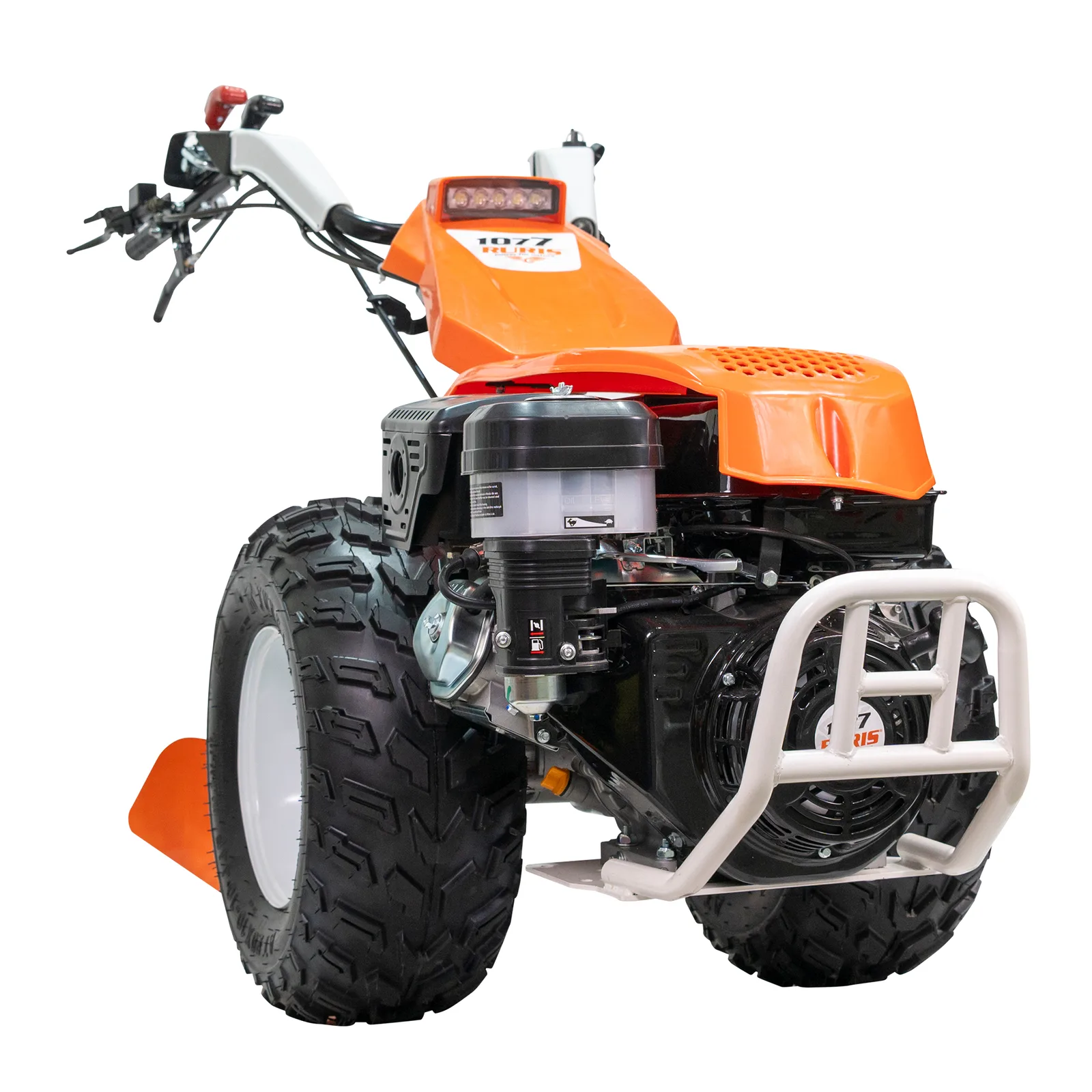 Motocultivator RURIS 1077CSP + lama de cosit CX77 + freza de sapat SX77 + plug PX77