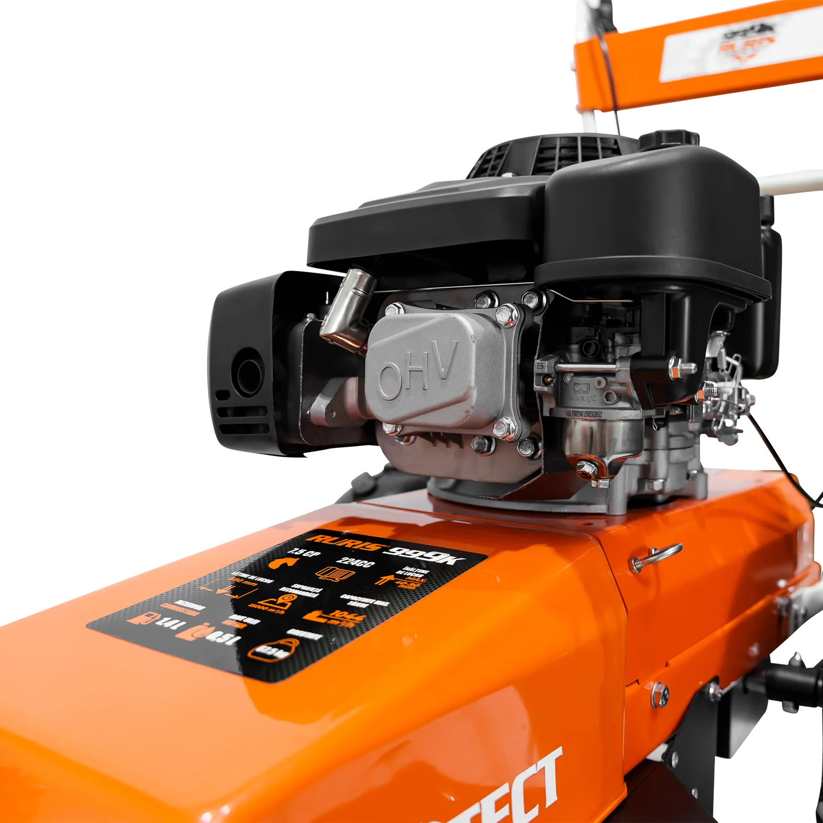 Motocositoare profesionala cu functie de mulcire RURIS 999k