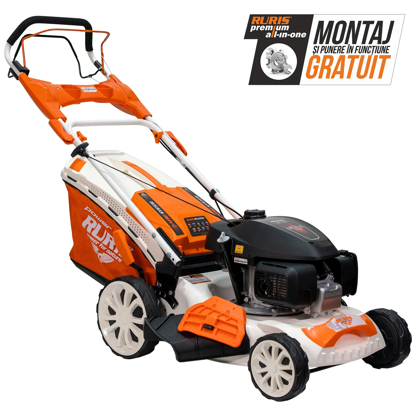 Masina de tuns gazon RURIS rx355s