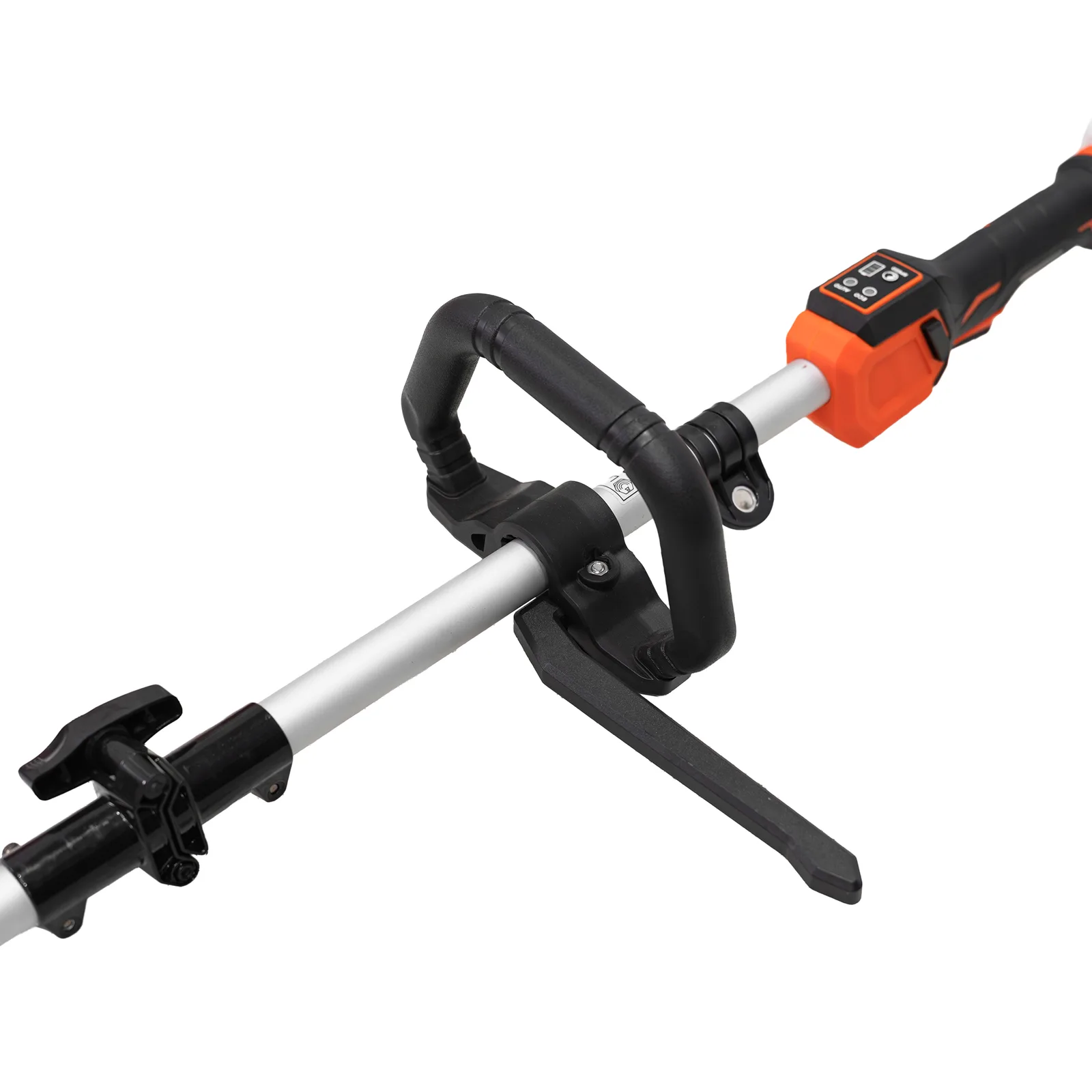 Motocoasa de umar pe acumulator RURIS VoltX 3864e, 60V, diametru taiere 420mm (fir) / 350mm (cutit), fara acumulator si incarcator in setul de livrare
