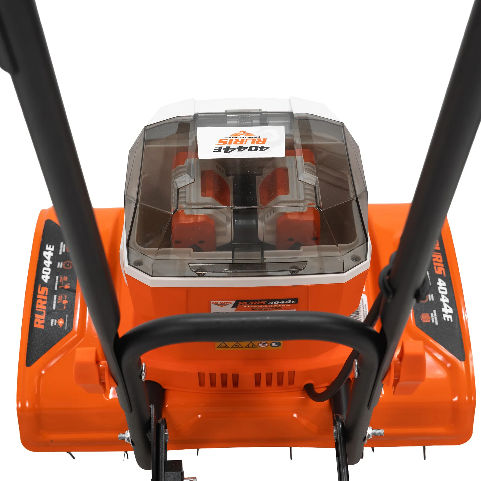 Motosapa pe acumulator RURIS 4044e, 2x20V, latime lucru 300mm, adancime lucru 200mm, include 2 acumulatori 2400e X-Charge