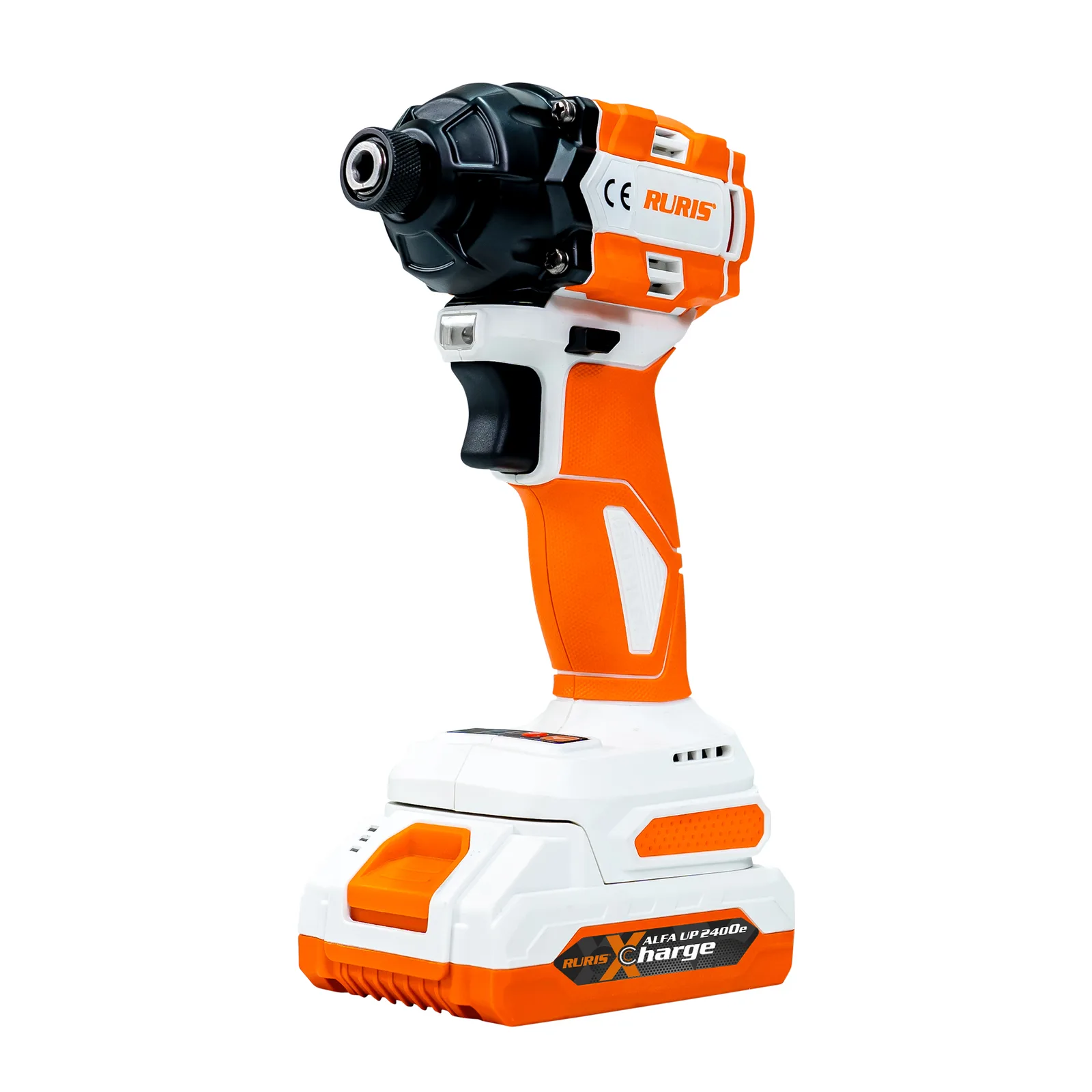 Masina de insurubat cu impact pe acumulator RURIS RMX2300 Power Alfa Up, cuplu 230Nm, include acumulator 2400e X-Charge
