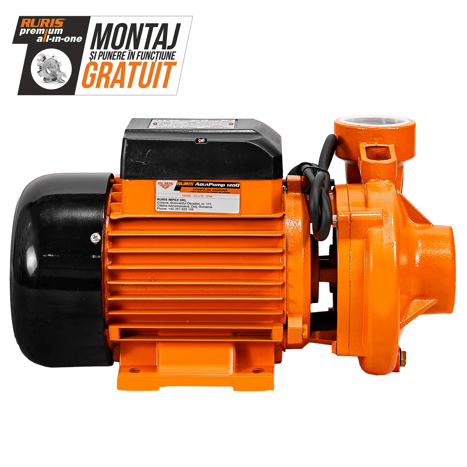 Pompa de gradina RURIS aqua pump 1200
