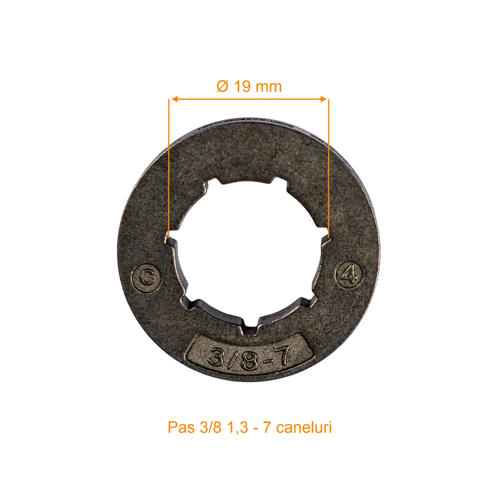 Inel roata lant -5200-5800 pas 3/8