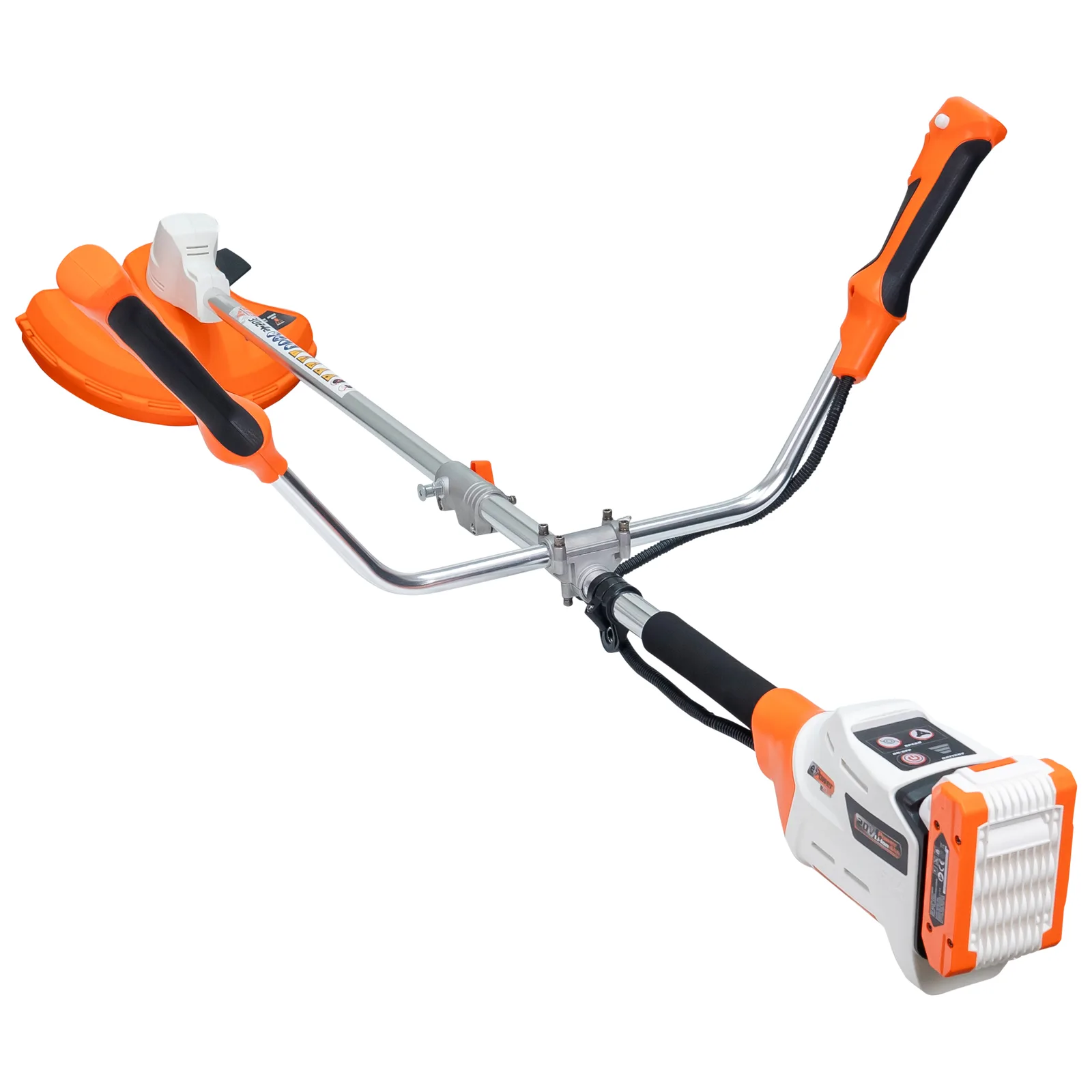 Motocoasa pe acumulator RURIS 3024e Power Alfa Up, 20V, diametru taiere 300mm (fir) / 255mm (cutit), include acumulator 2400e X-Charge