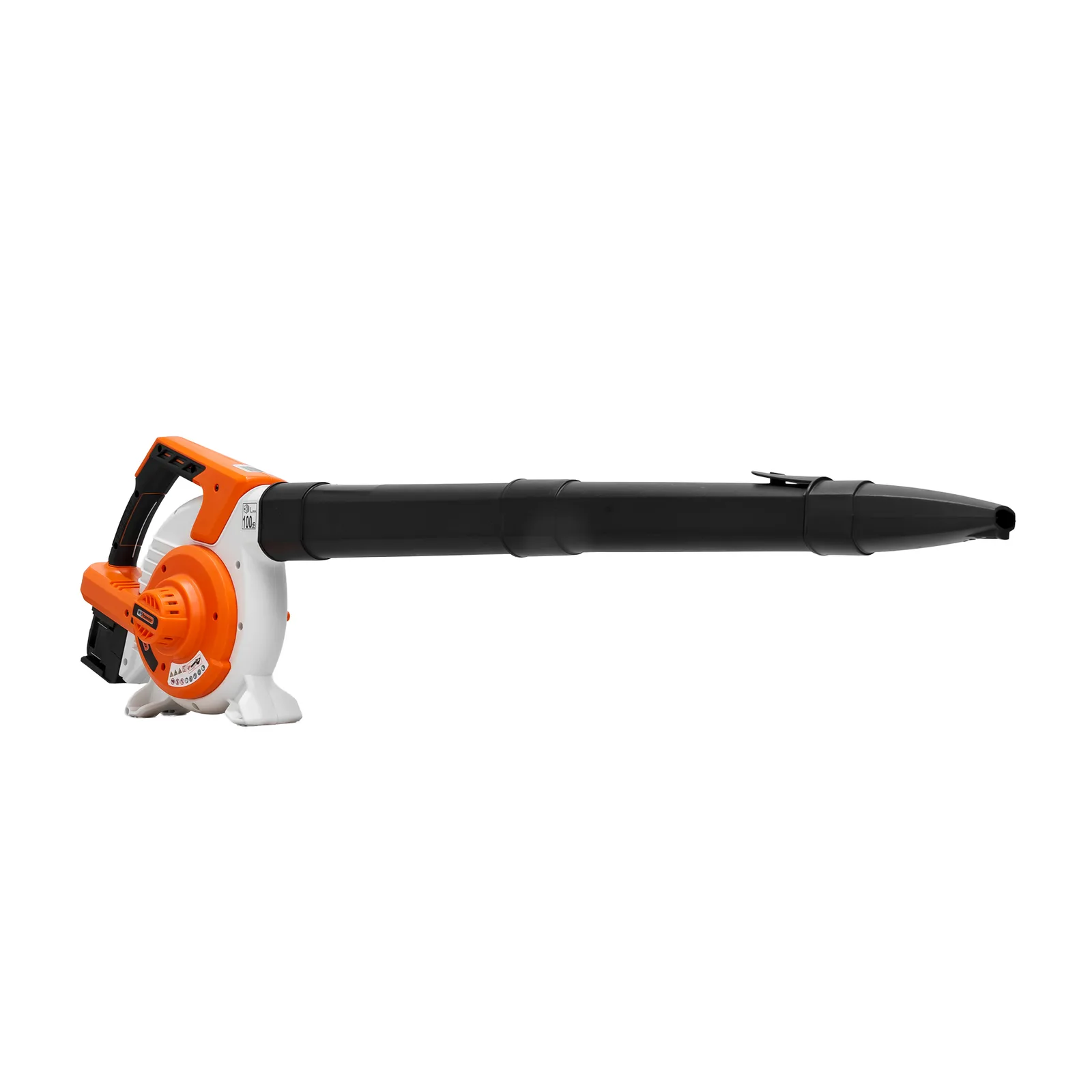 Suflanta, aspirator si tocator de frunze pe acumulator RURIS 1244e, 2×20 V, viteza aer 80 m/s, volum aer 650 mc/h, maruntire 12:1, fara acumulatori si incarcator in setul de livrare