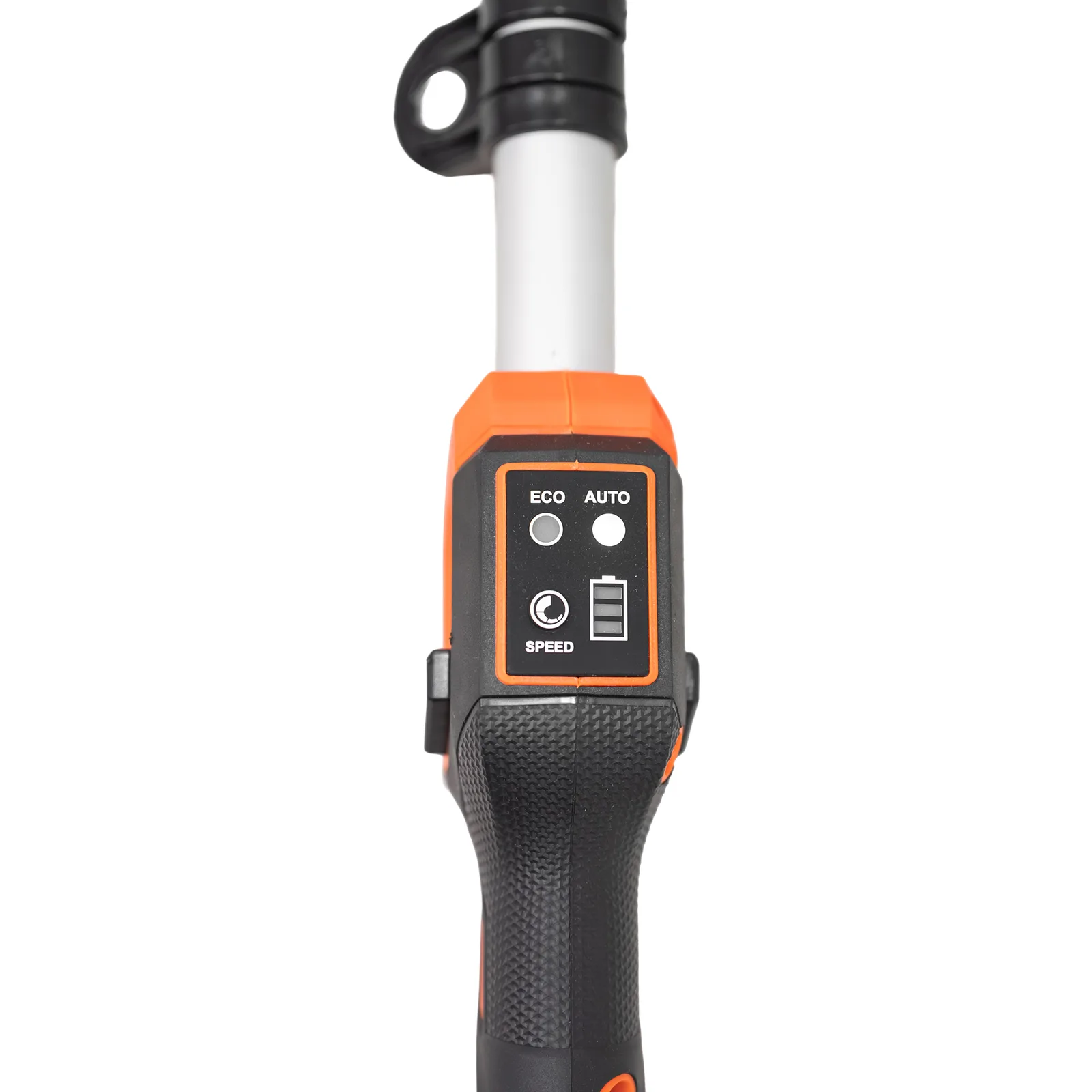 Motocoasa de umar pe acumulator RURIS VoltX 3864e, 60V, diametru taiere 420mm (fir) / 350mm (cutit), include acumulator Alfa Up 6400e si incarcator 64e