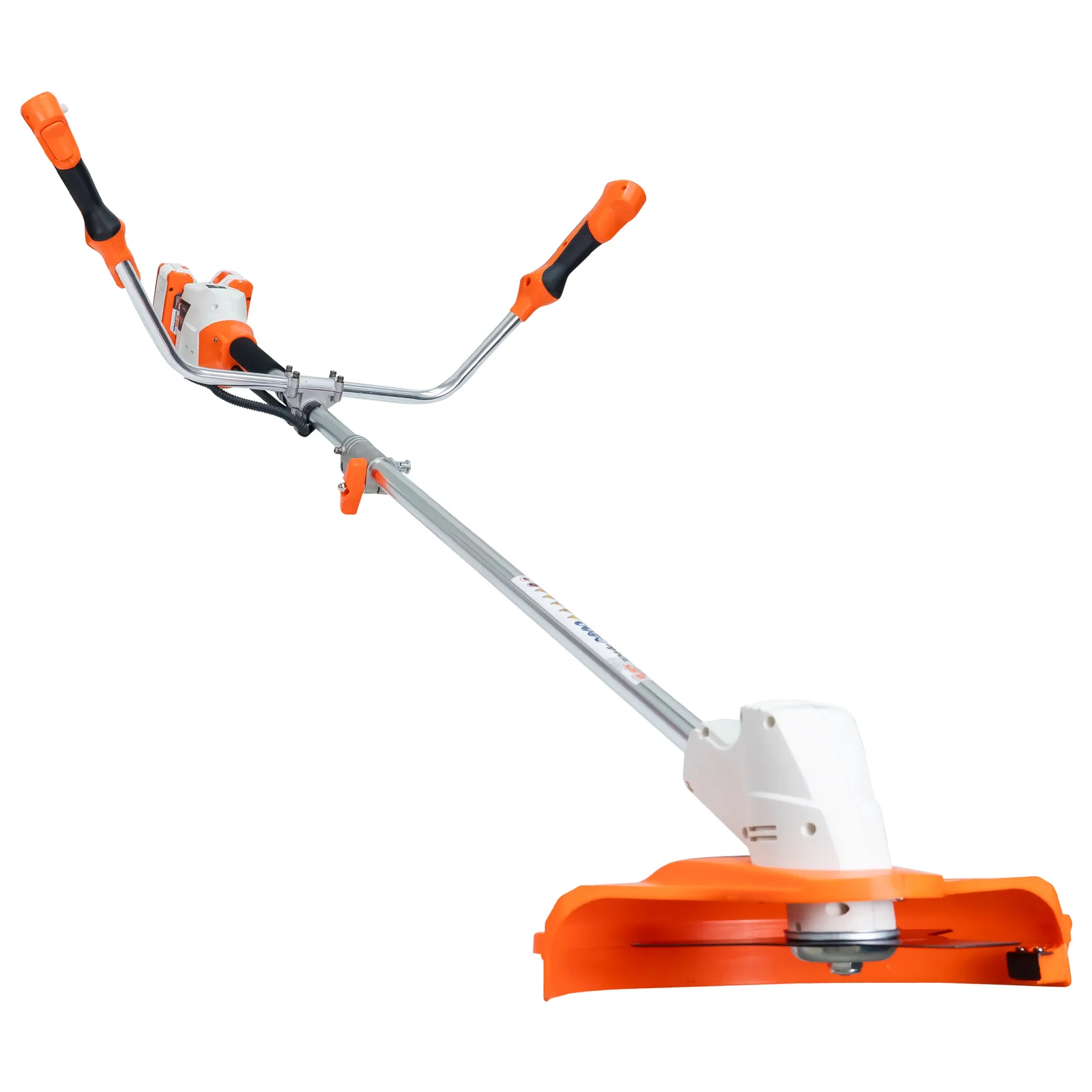 Motocoasa de umar pe acumulator RURIS 3044e Power Alfa Up, 2x20V, diametru taiere 300mm (fir) / 255mm (cutit), include 2 acumulatori 2400e X-Charge