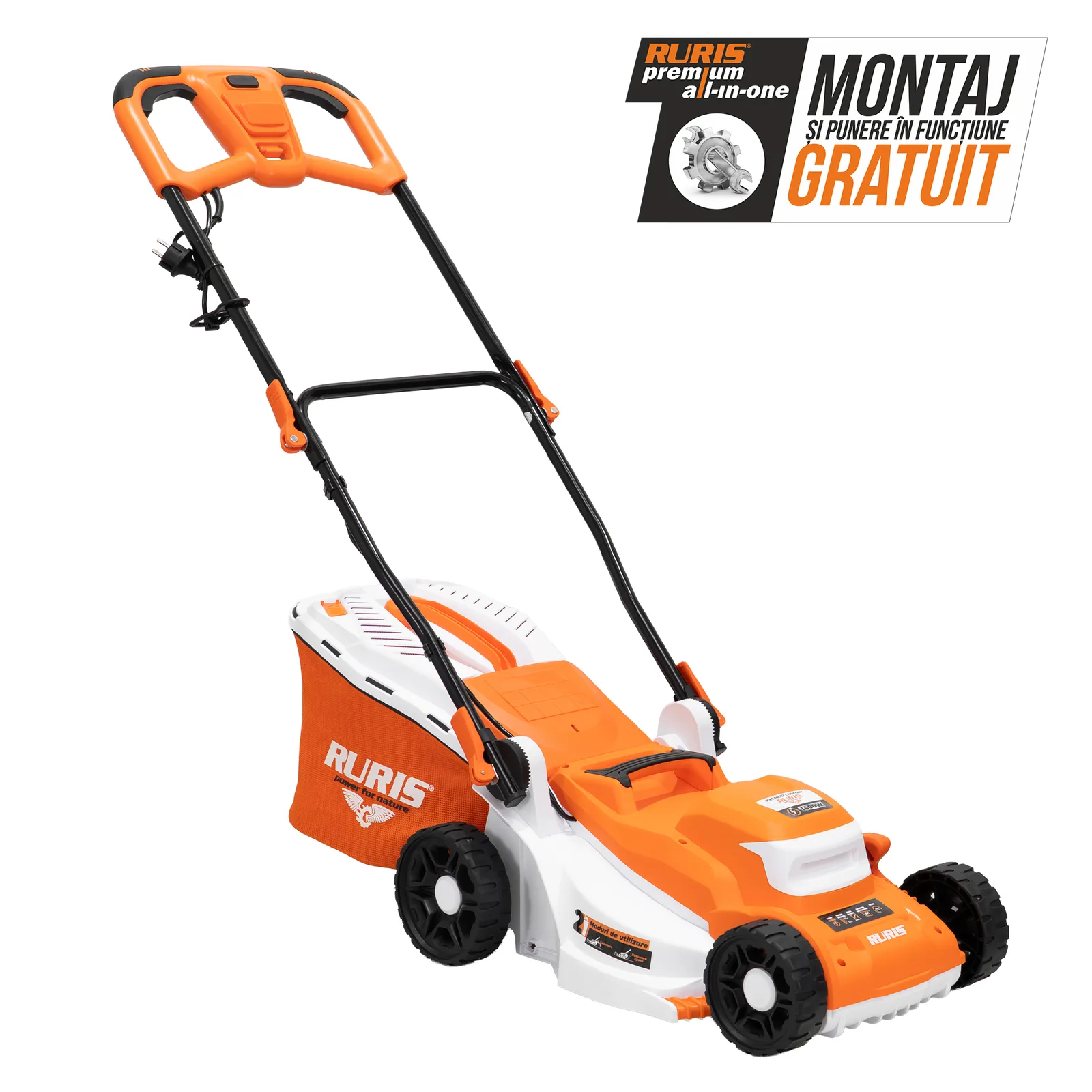 Masina de tuns gazon electrica RURIS rxe1400 confort