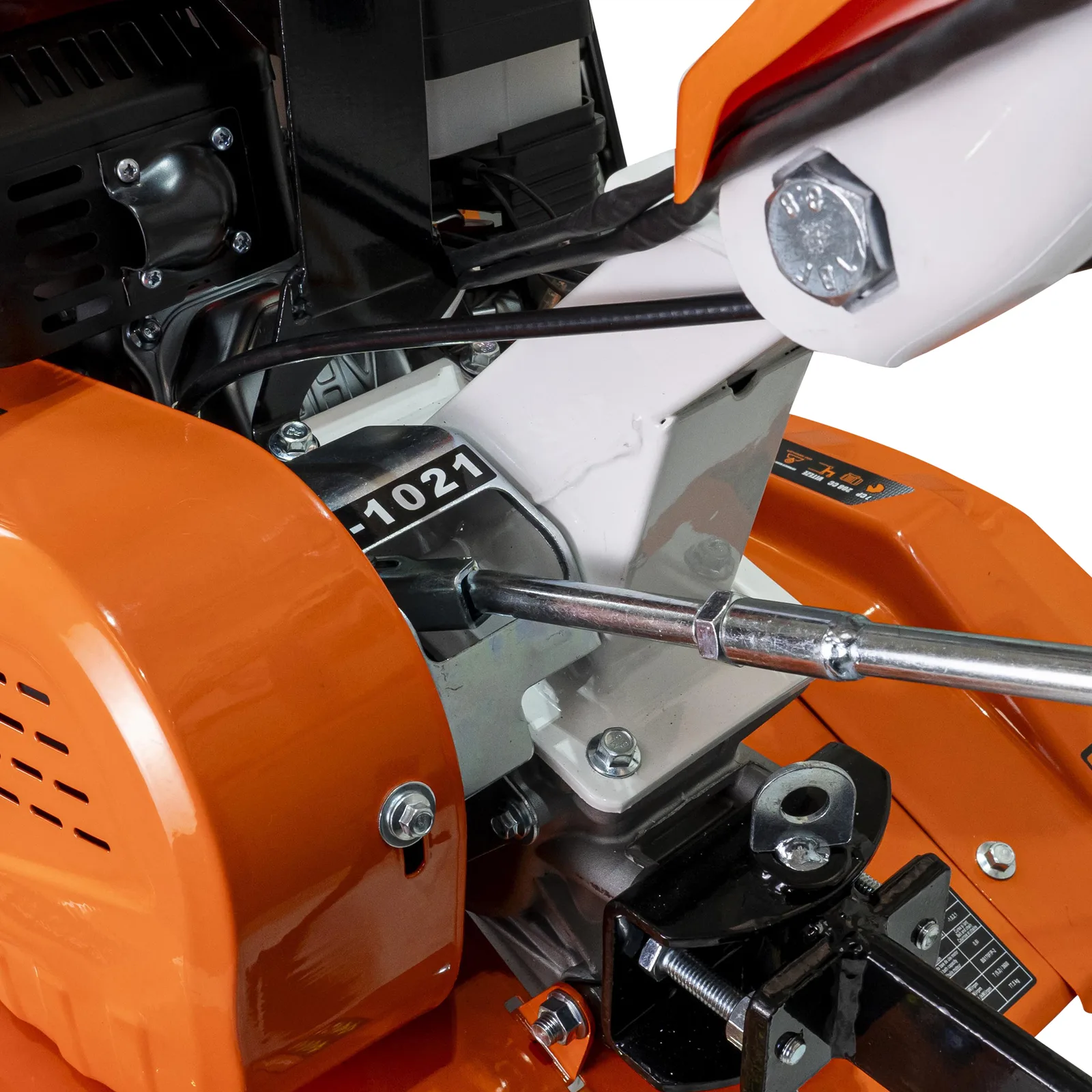 Motosapa RURIS 7500acc1 + roti cauciuc 4.00-8+rarita+roti metalice 350 fara manicot