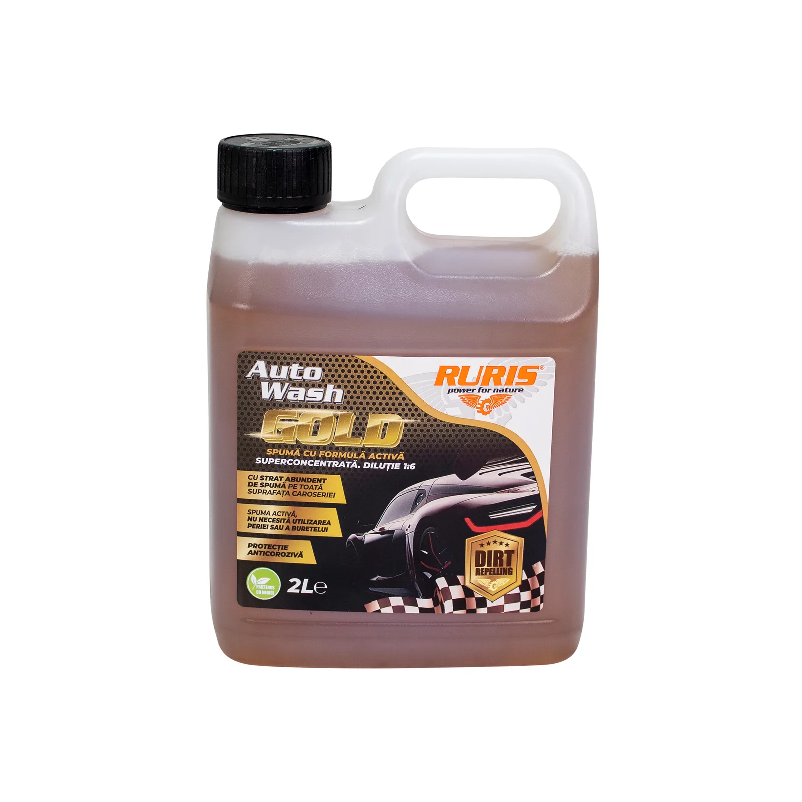 Detergent RURIS auto wash gold 1:6 superconcentrat 2l