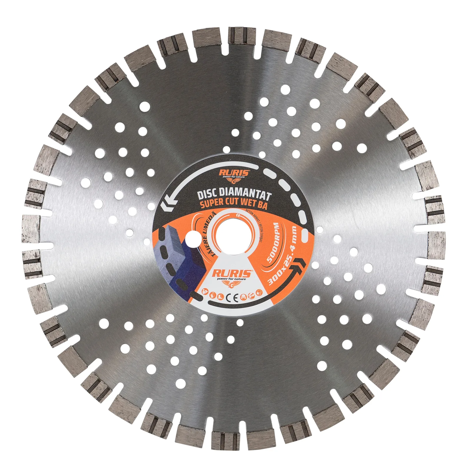 Disc RURIS super cut wet ba 300×25.4