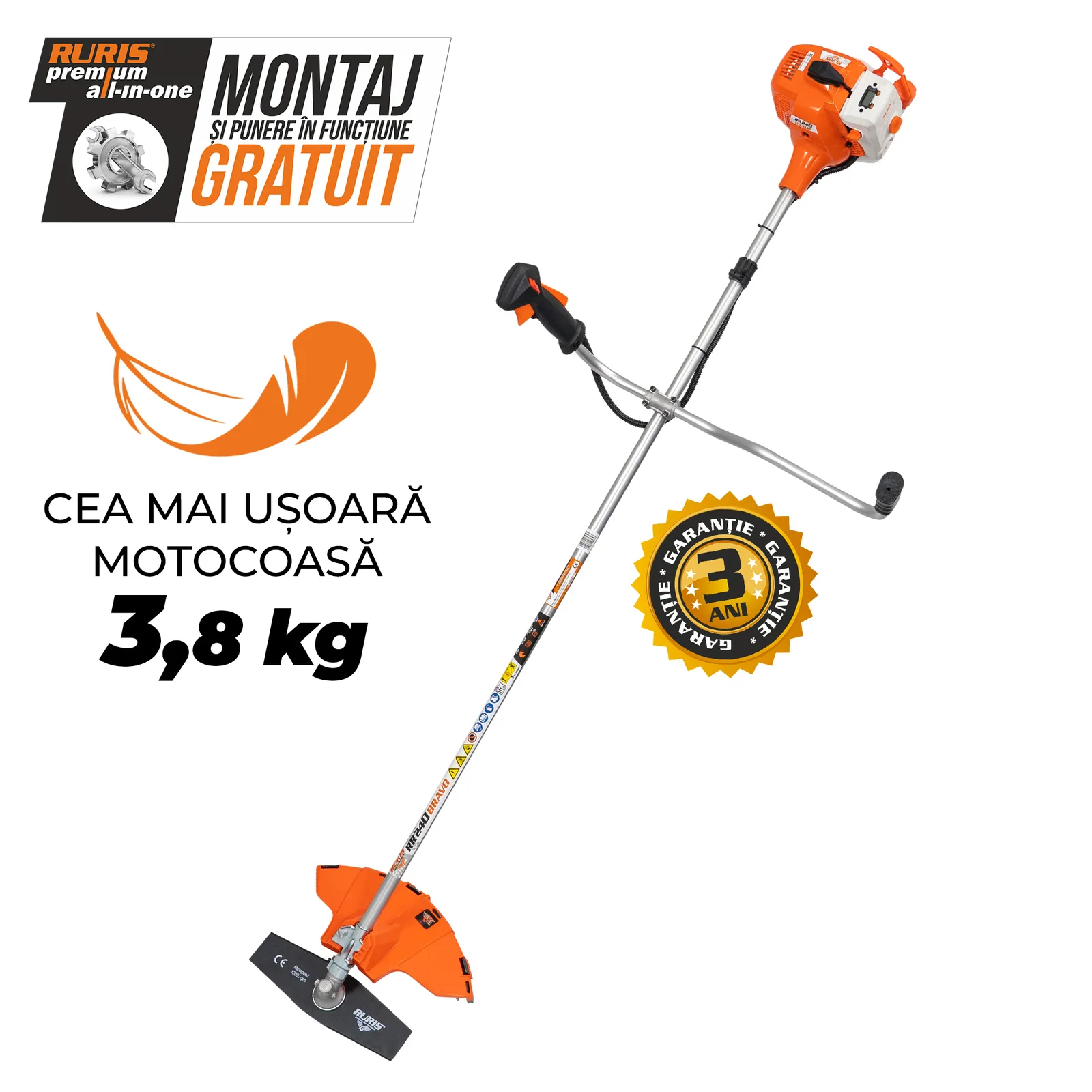 Motocoasa RURIS rr240bravo
