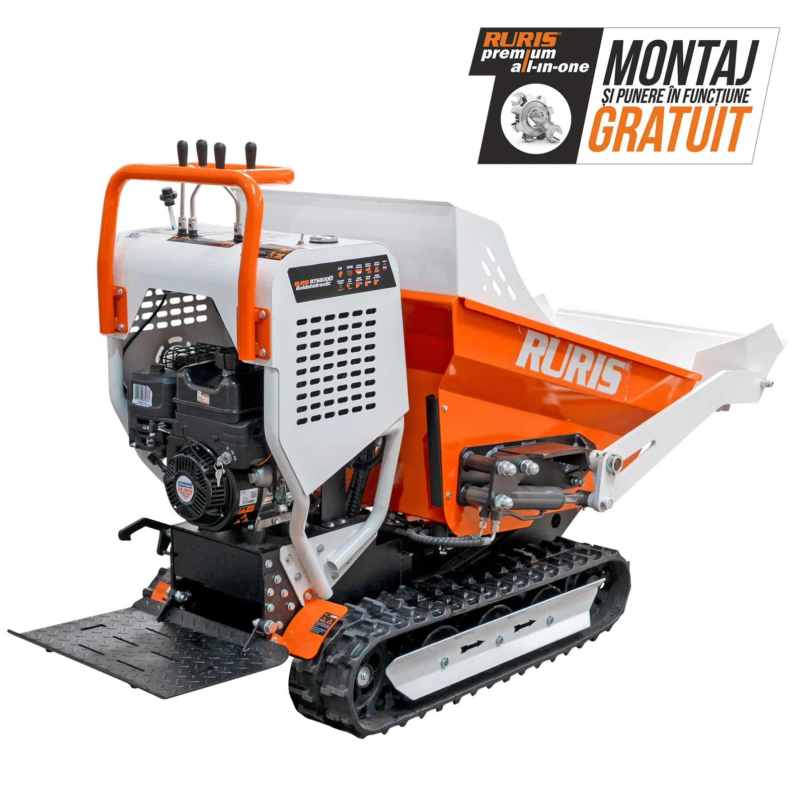 Incarcator Frontal RURIS RTS8000 Buldohidraulic