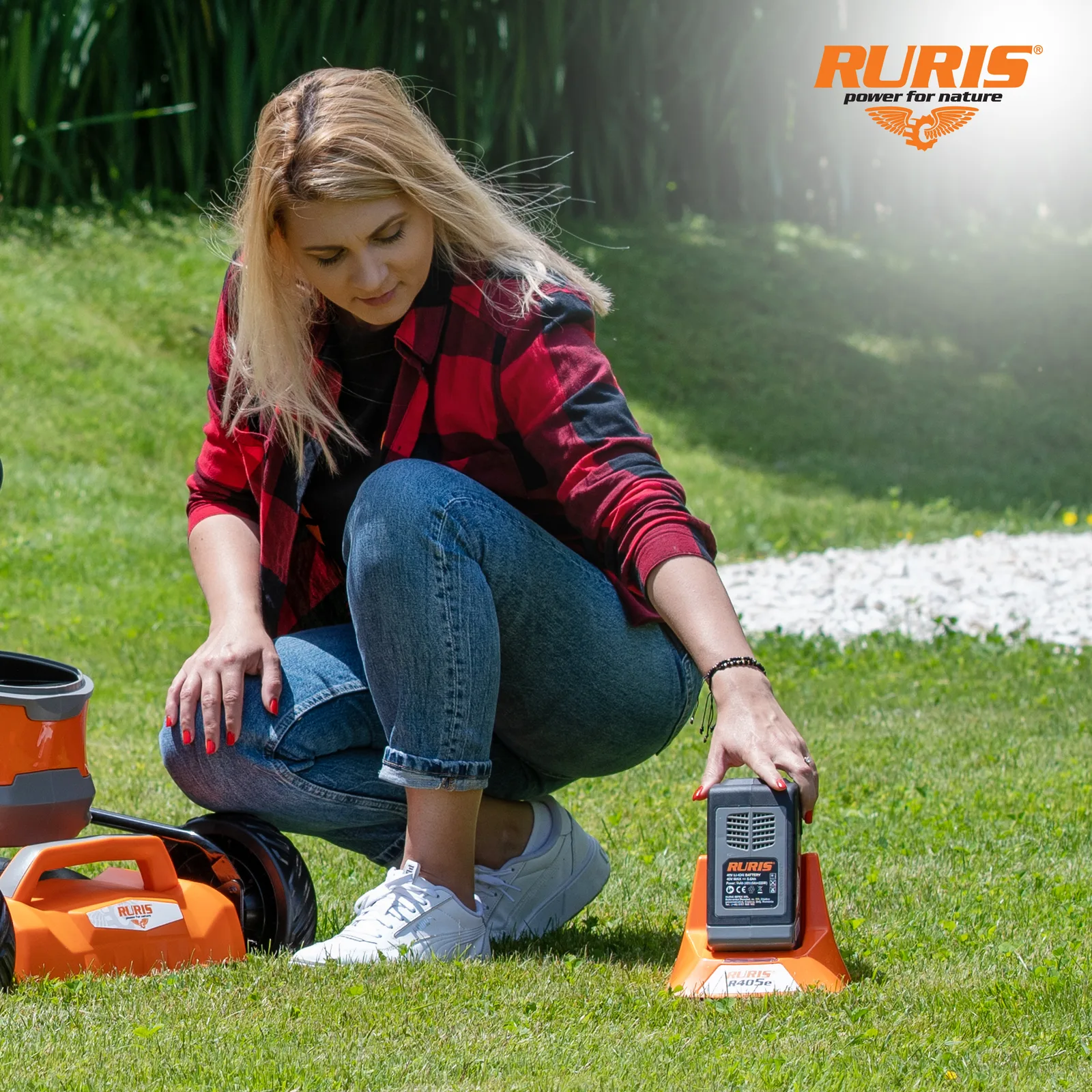 Kit acumulator+incarcator RURIS re4545