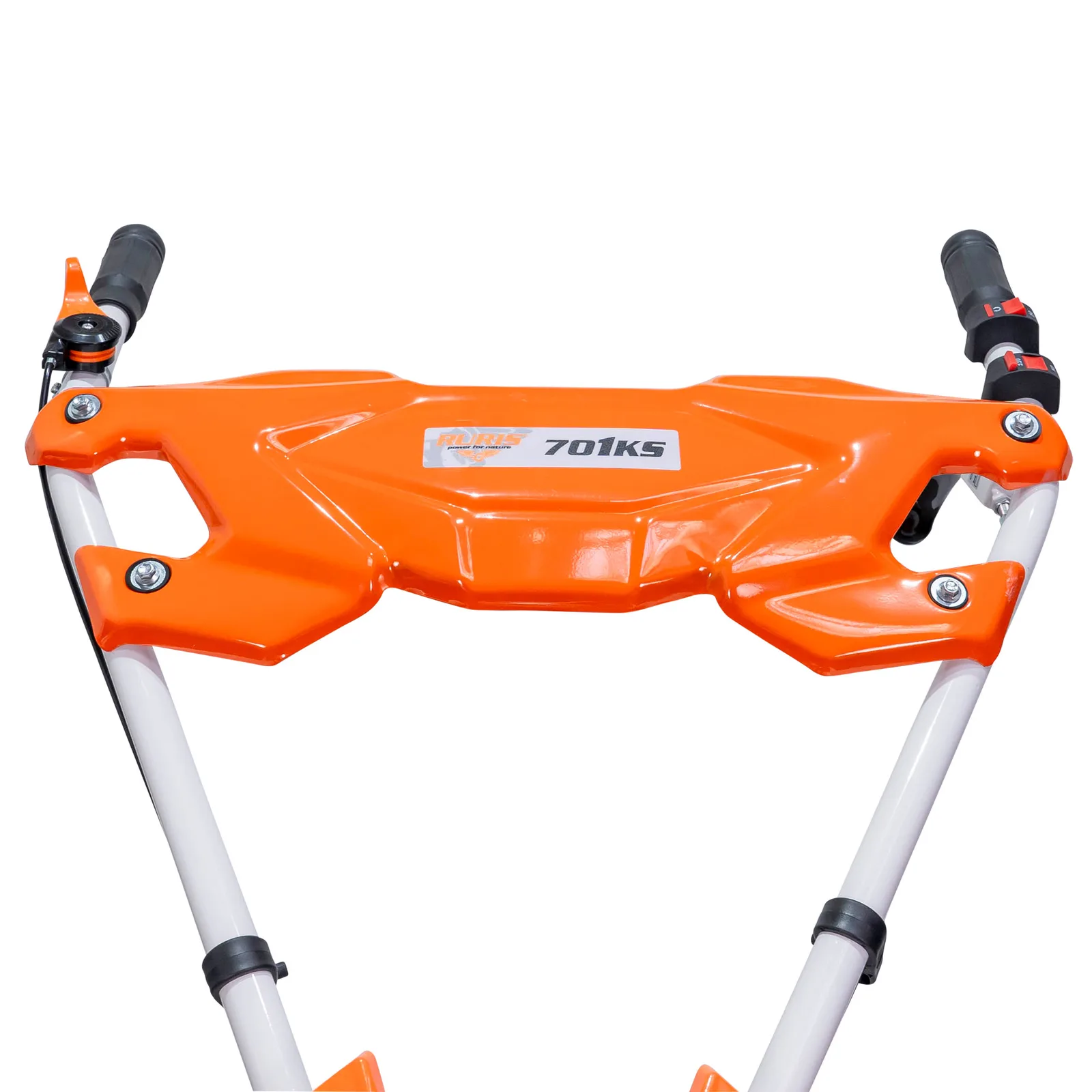 Motosapa RURIS 701ks + roti cauciuc 4.00-8+plug reversibil rev1+roti metalice 400 fara manicot