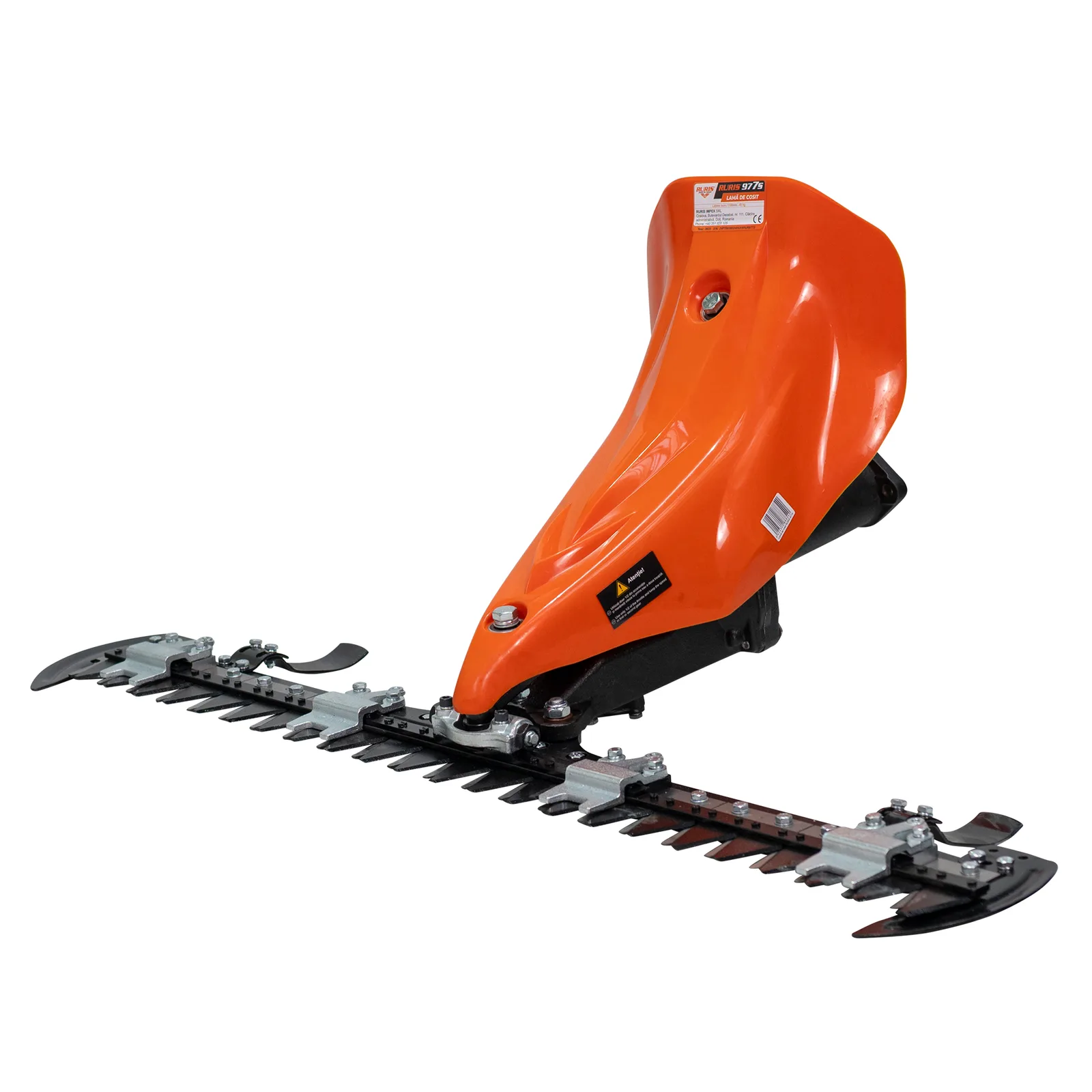 Motocultivator RURIS 977csp + lama de cosit 977s + freza de sapat s977 + plug p977