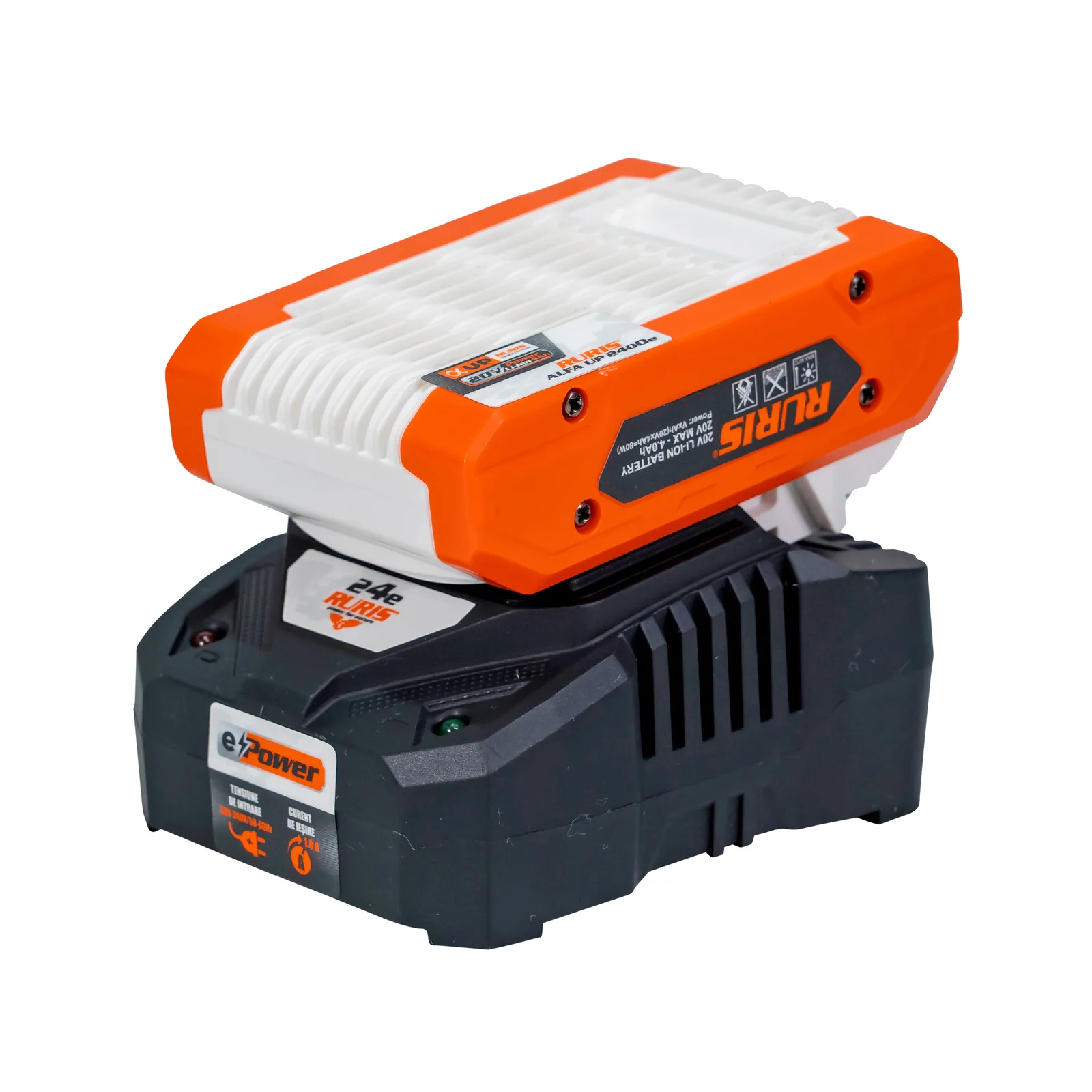 Kit acumulator+incarcator RURIS alfa up 2424e