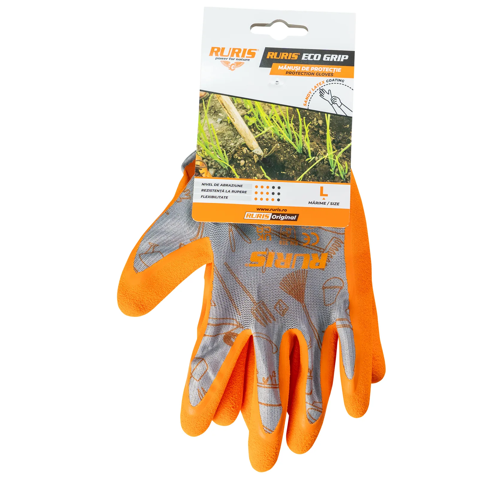 Manusi de protectie RURIS Eco Grip, size L