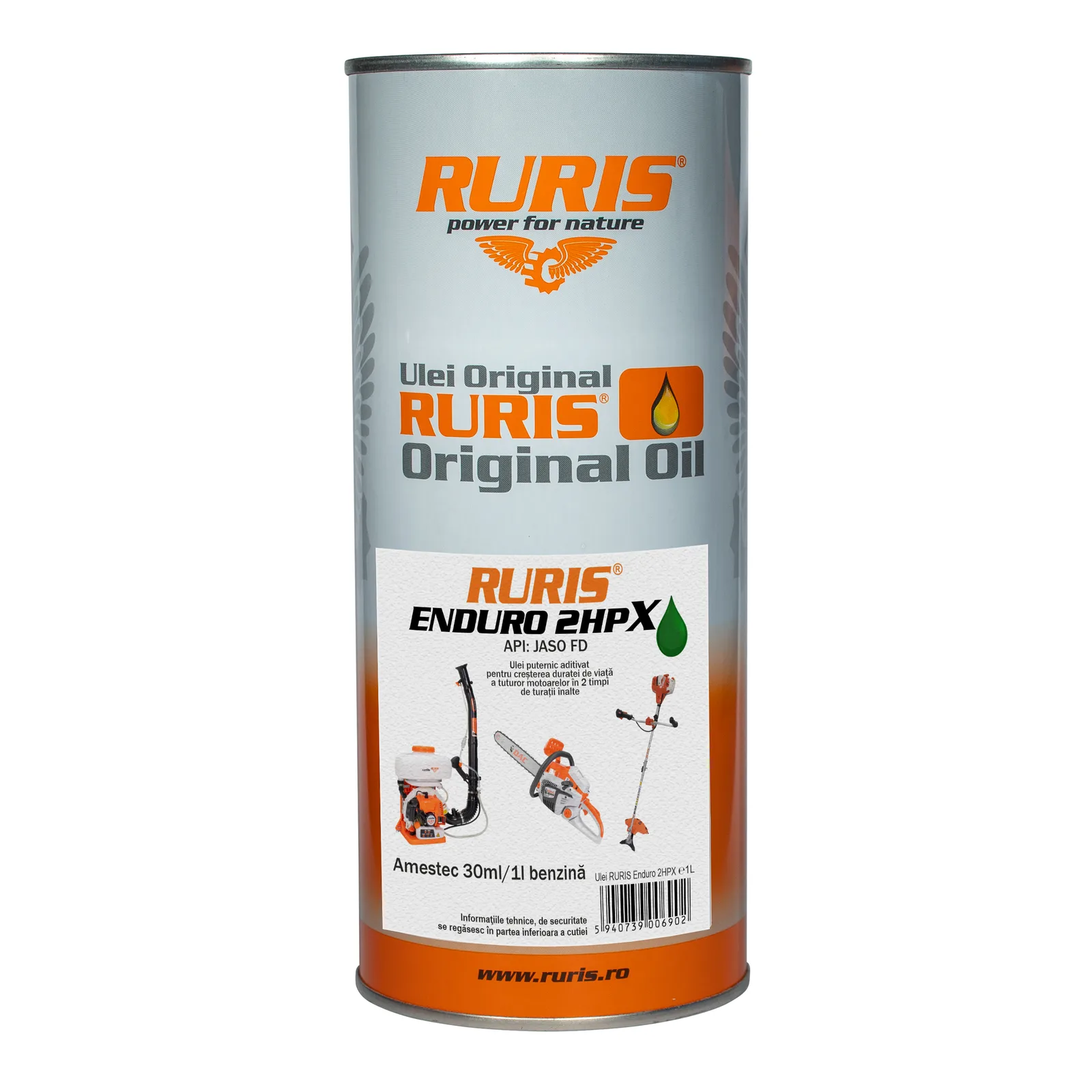 Ulei RURIS Enduro 2HPX 1L JASO FD