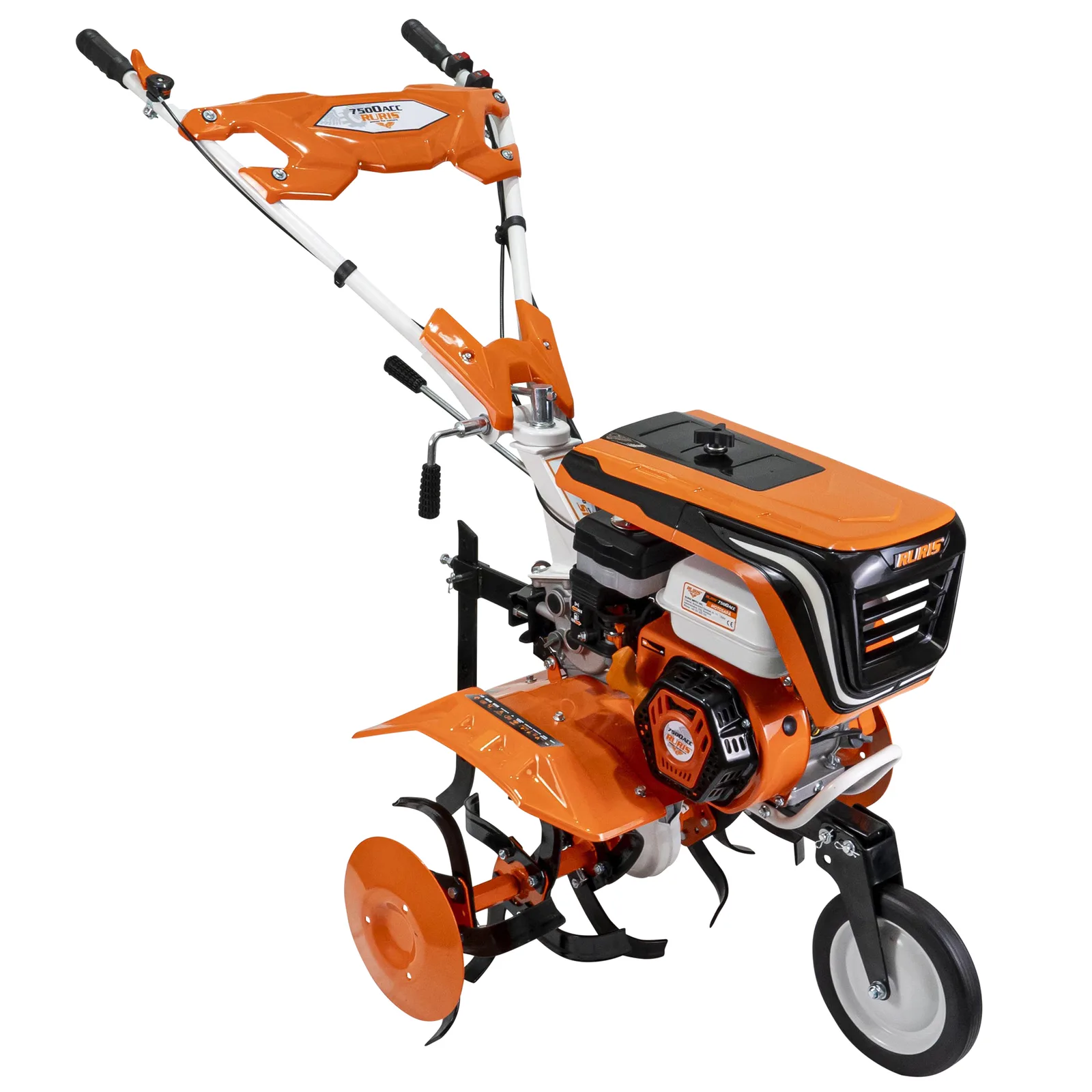 Motosapa RURIS 7500acc2 + roti cauciuc 4.00-8+plug+adaptor+accesoriu tractat