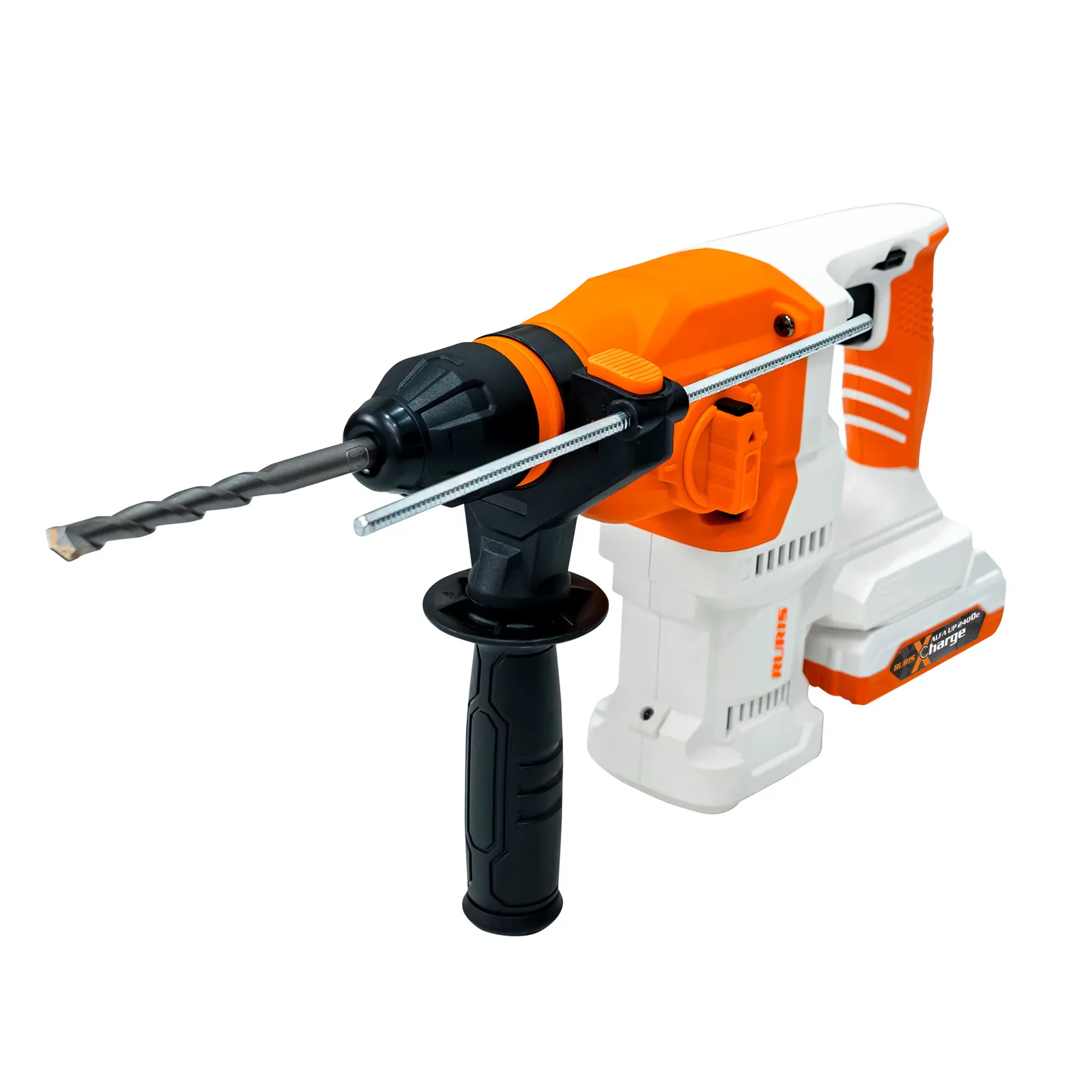 Ciocan rotopercutor pe acumulator RURIS RMX2813 Power Alfa Up, SDS Plus cu daltuire si variolock, include acumulator 2400e X-Charge