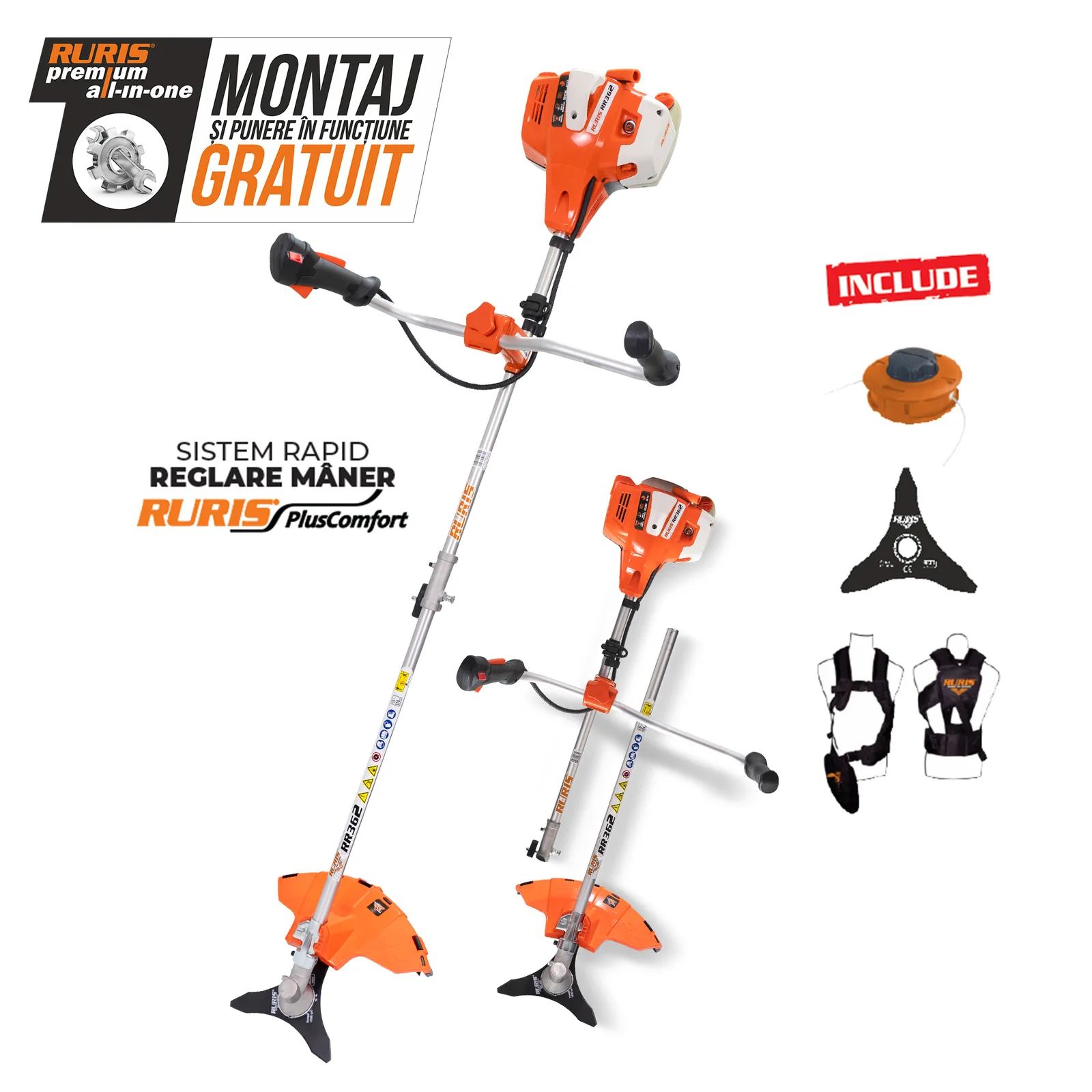Motocoasa RURIS rr362