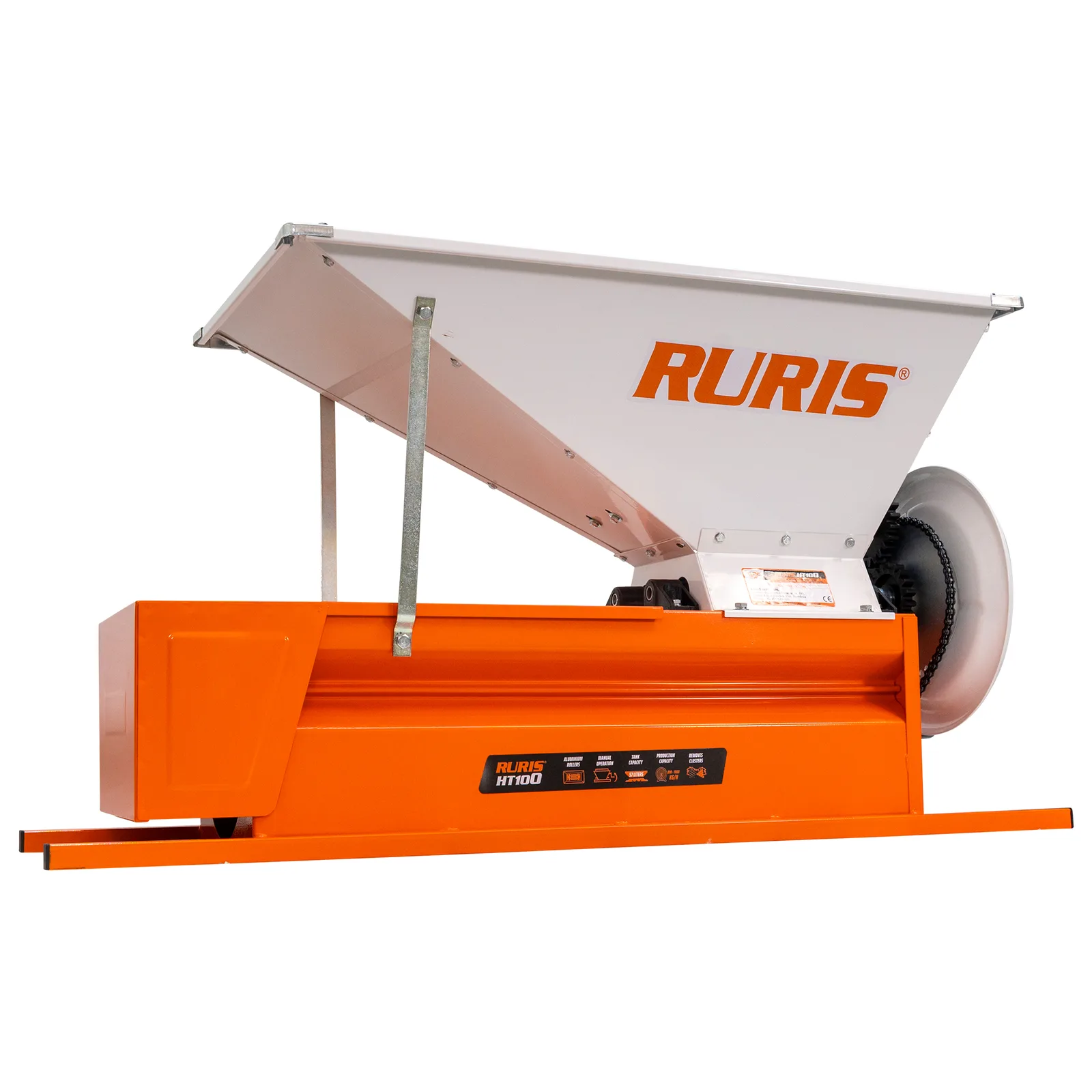Zdrobitor manual cu desciorchinare RURIS HT100