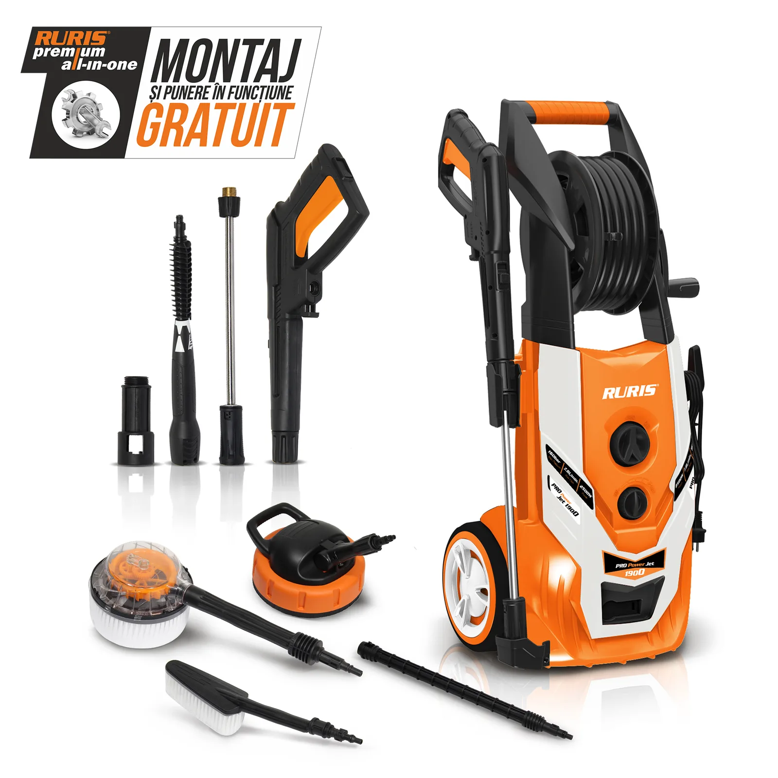 Spalator cu presiune RURIS propowerjet1900